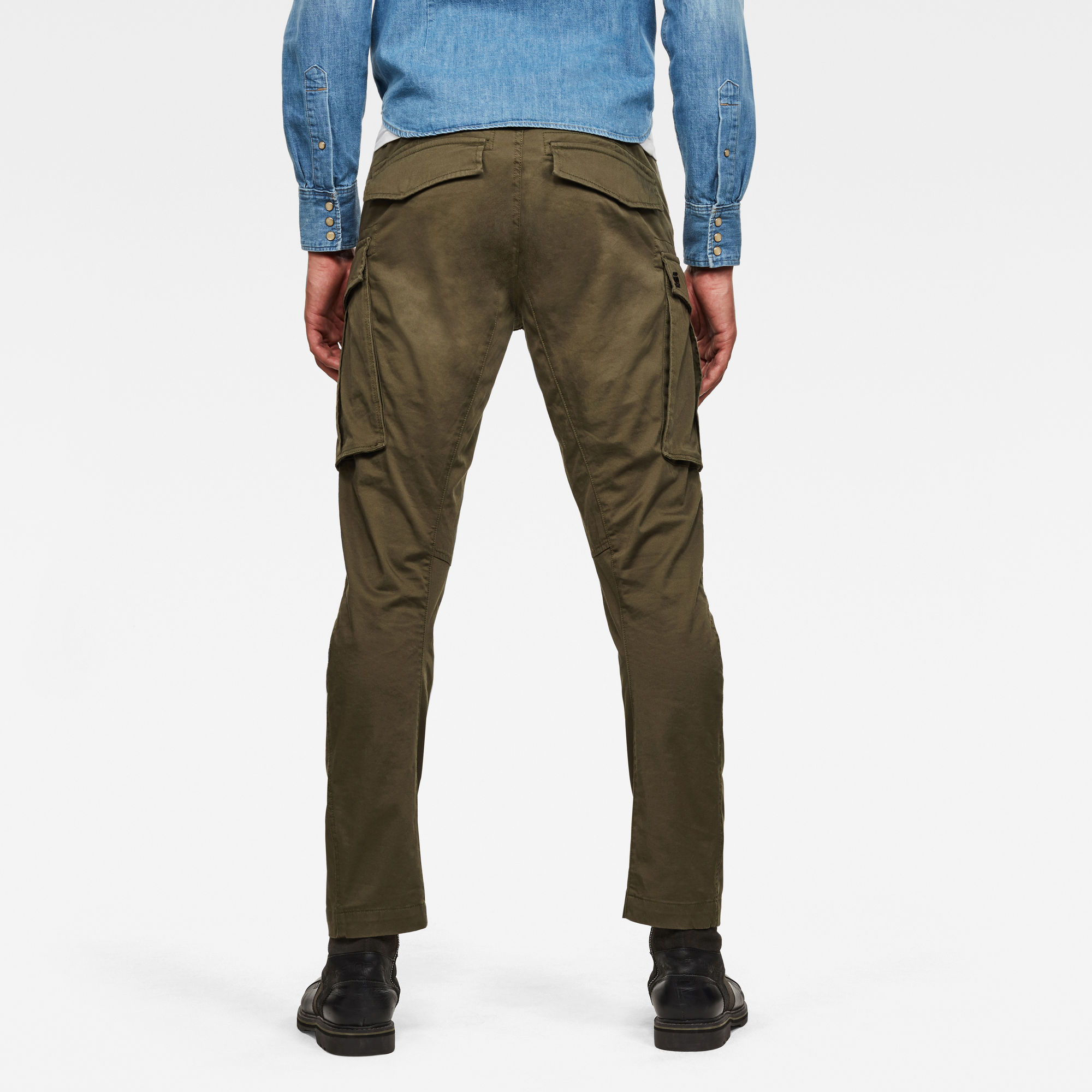 G-Star RAW 3D Cargo Straight Tapered Pant Groen Heren