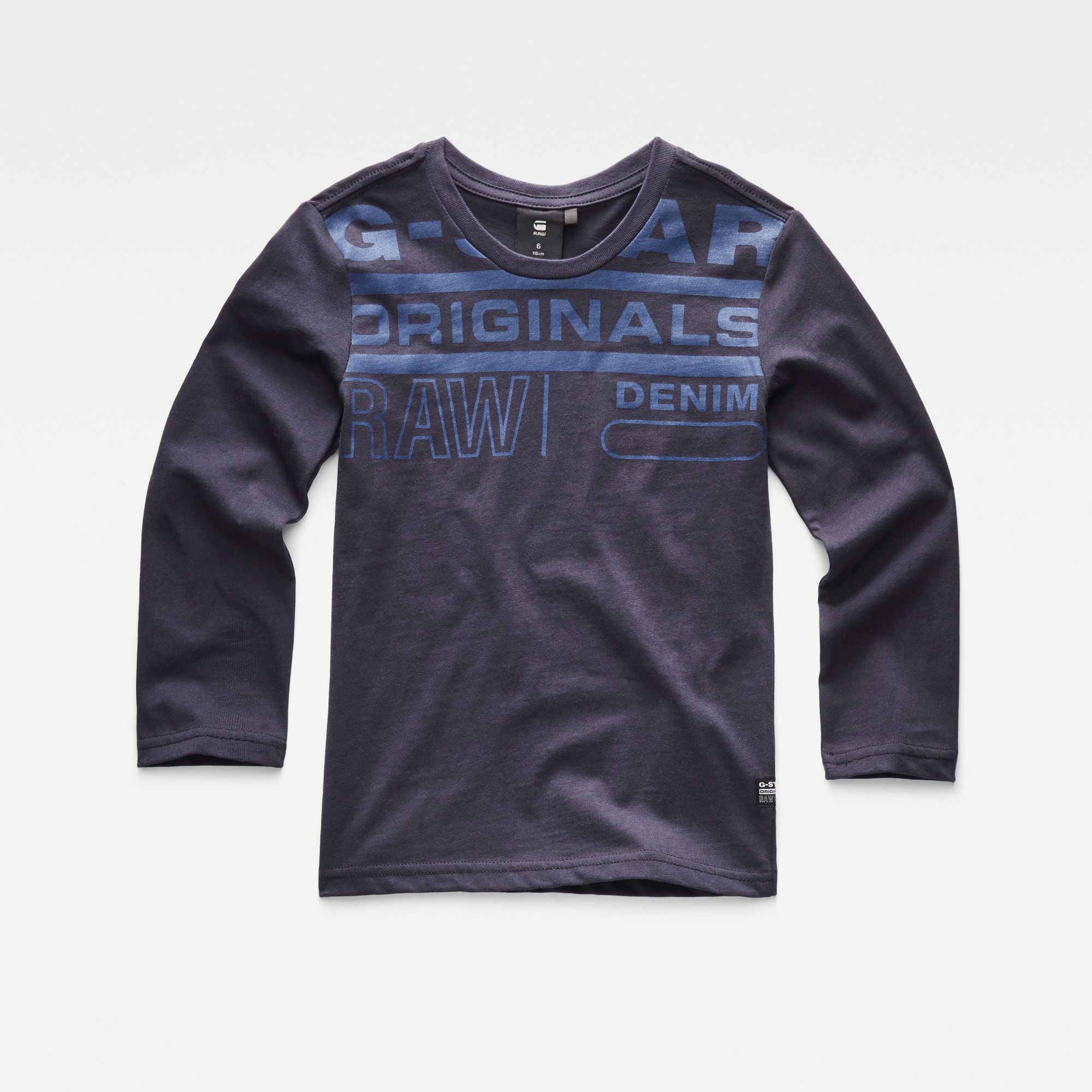 G-Star RAW Jongens T-shirt Donkerblauw G-Star RAW Jongens T-shirt Donkerblauw