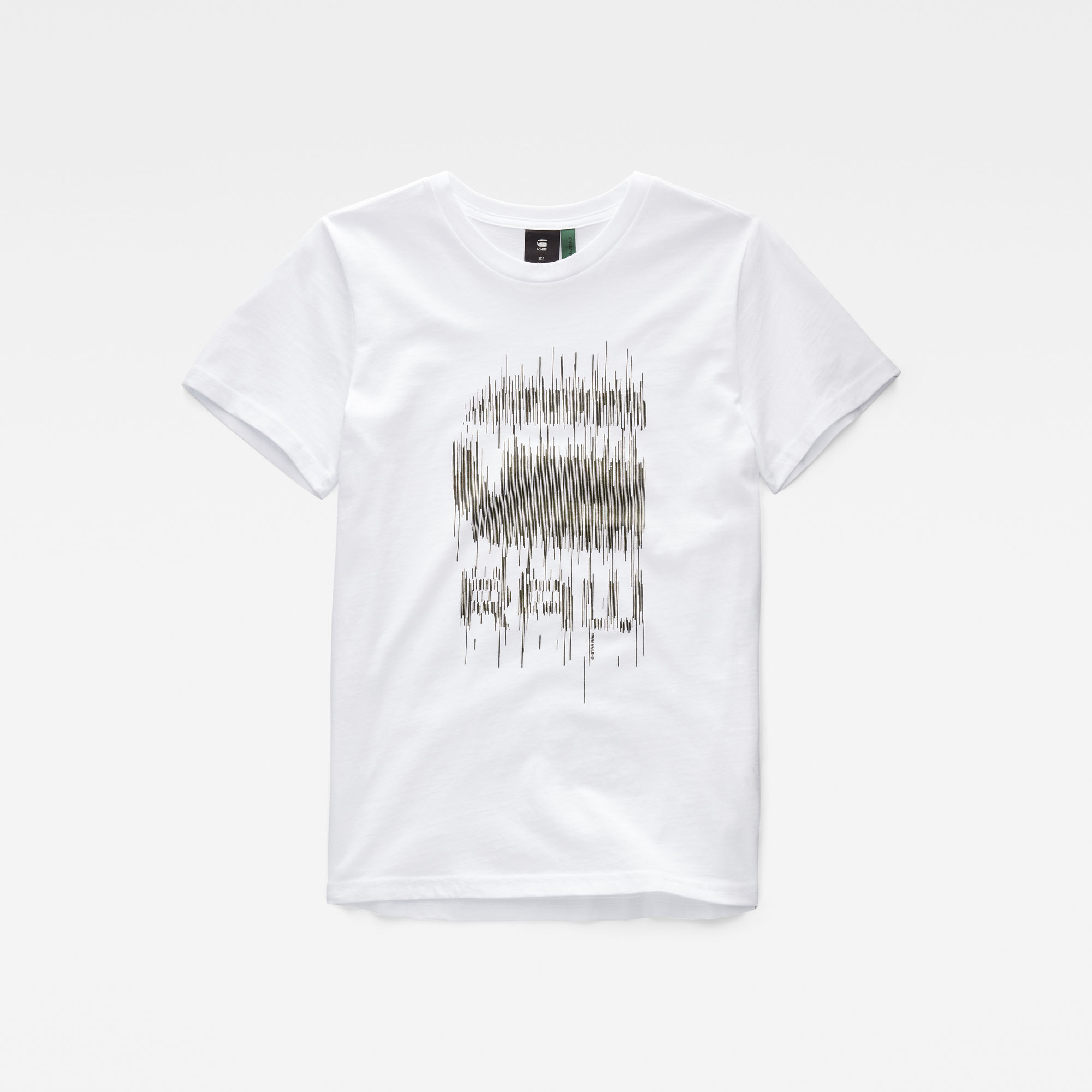 G-Star RAW Jongens T-shirt Wit G-Star RAW Jongens T-shirt Wit