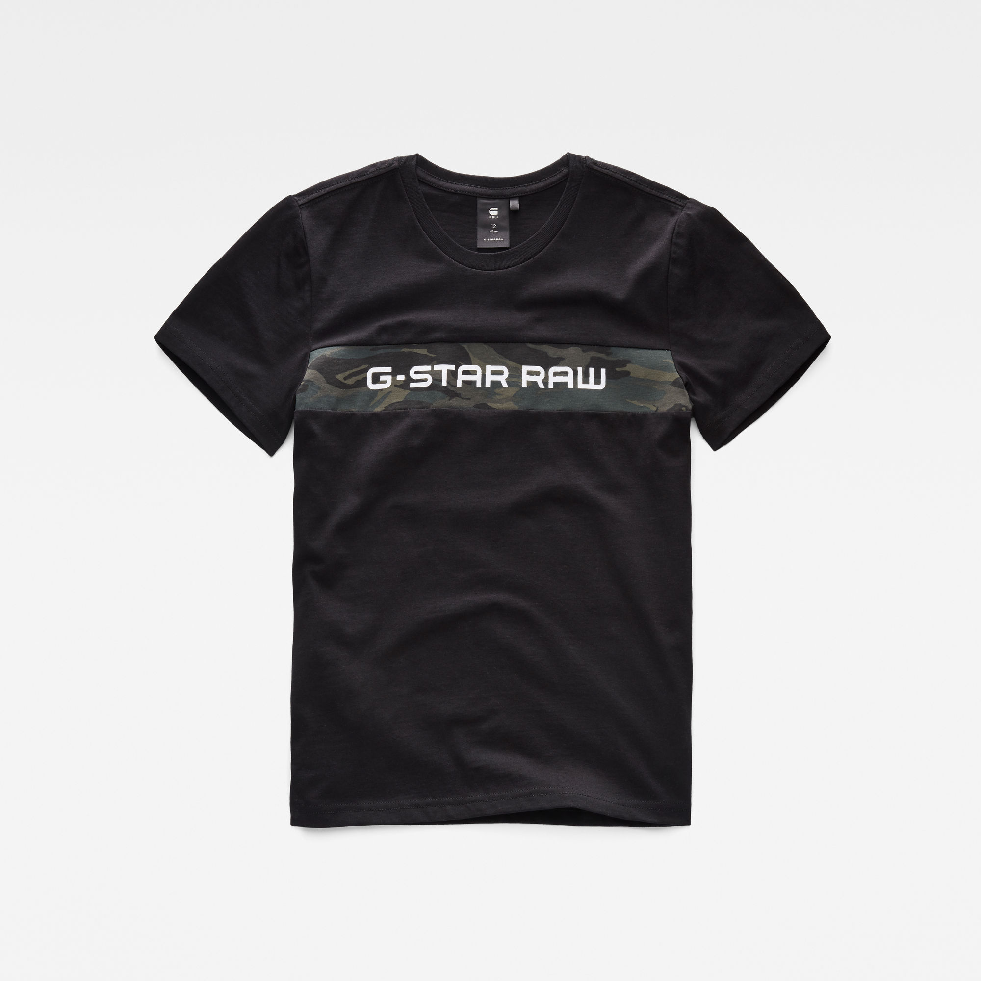 G-Star RAW Jongens T-shirt Zwart G-Star RAW Jongens T-shirt Zwart