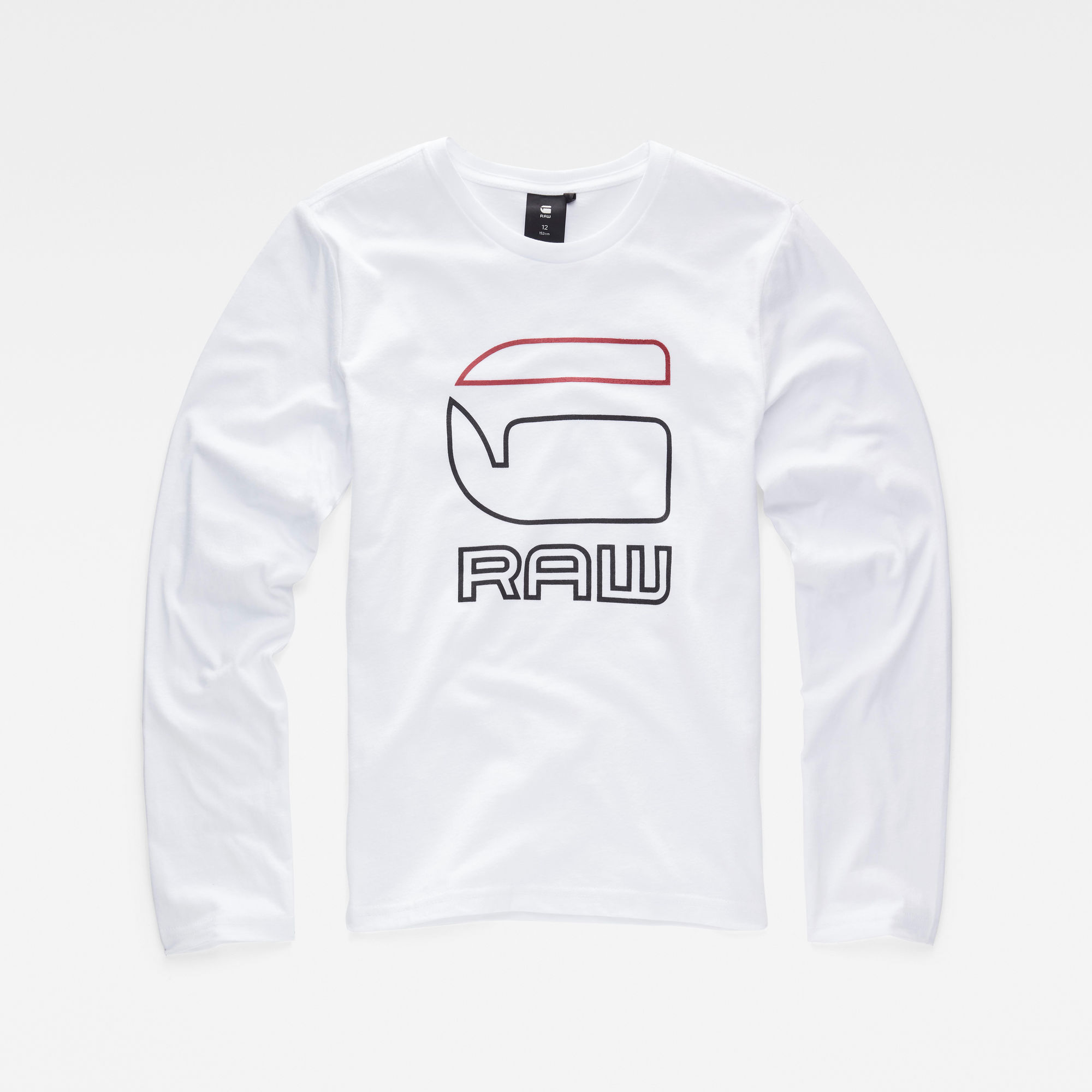 G-Star RAW Jongens T-shirt Wit G-Star RAW Jongens T-shirt Wit