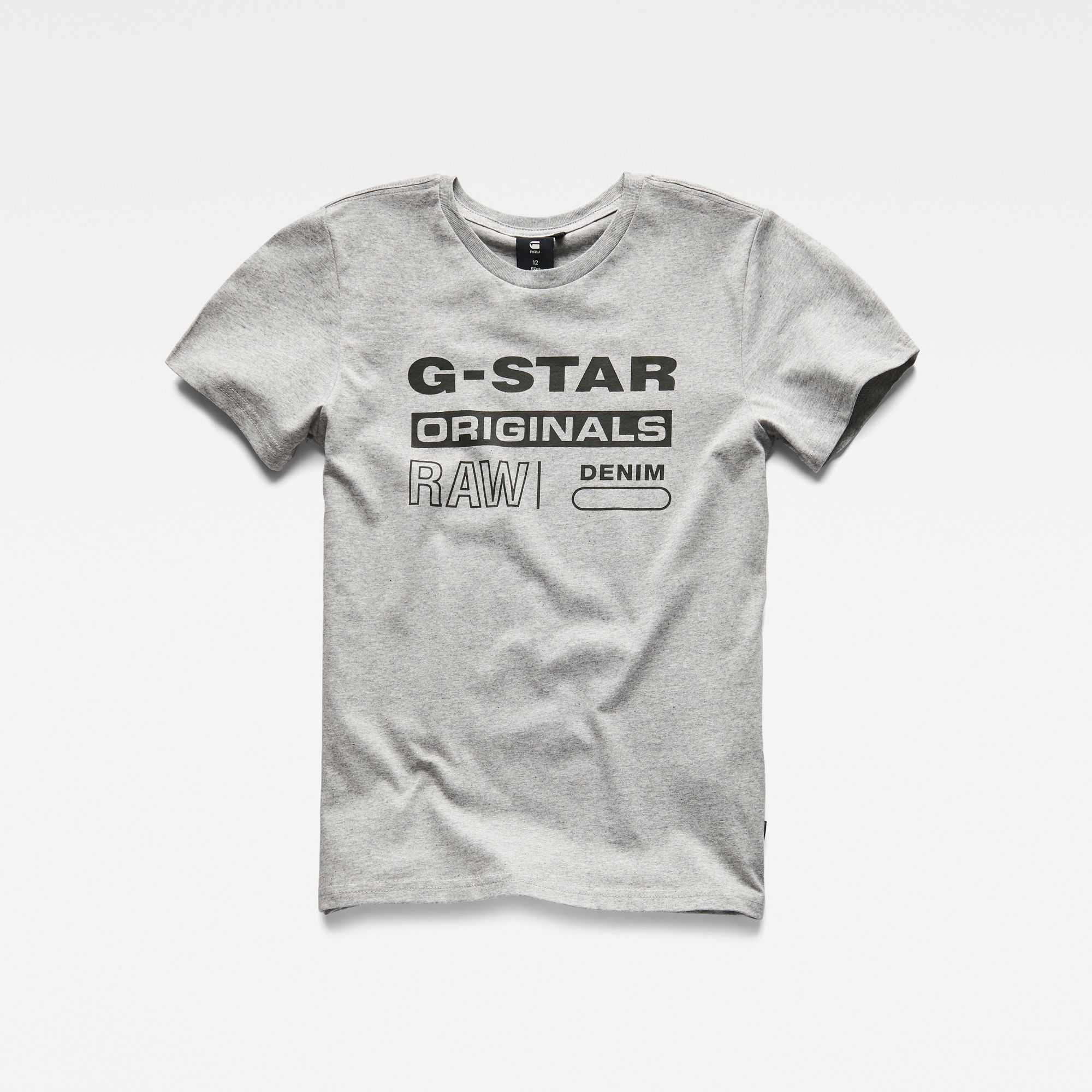 G-Star RAW Jongens T-shirt Grijs G-Star RAW Jongens T-shirt Grijs