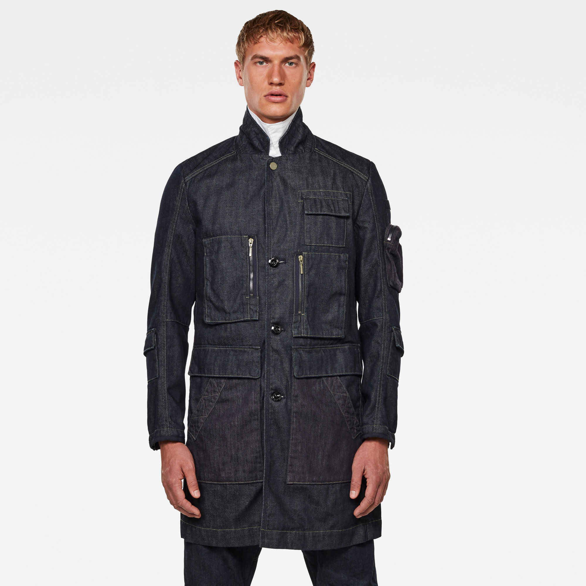 G-Star RAW Heren GSRR Hito Jas Donkerblauw G-Star RAW Heren GSRR Hito Jas Donkerblauw