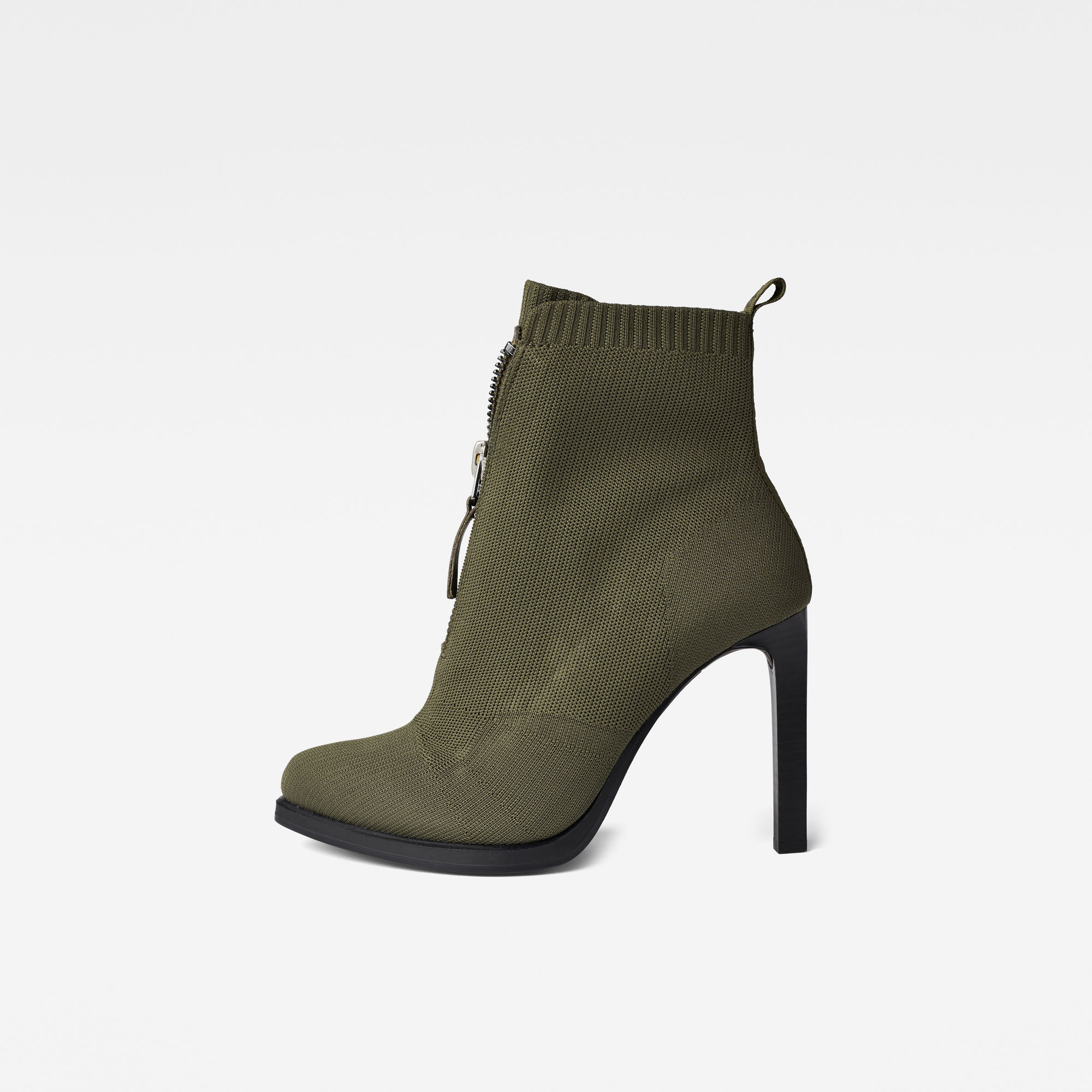 G-Star RAW Dames Strett Heel Boot Groen G-Star RAW Dames Strett Heel Boot Groen