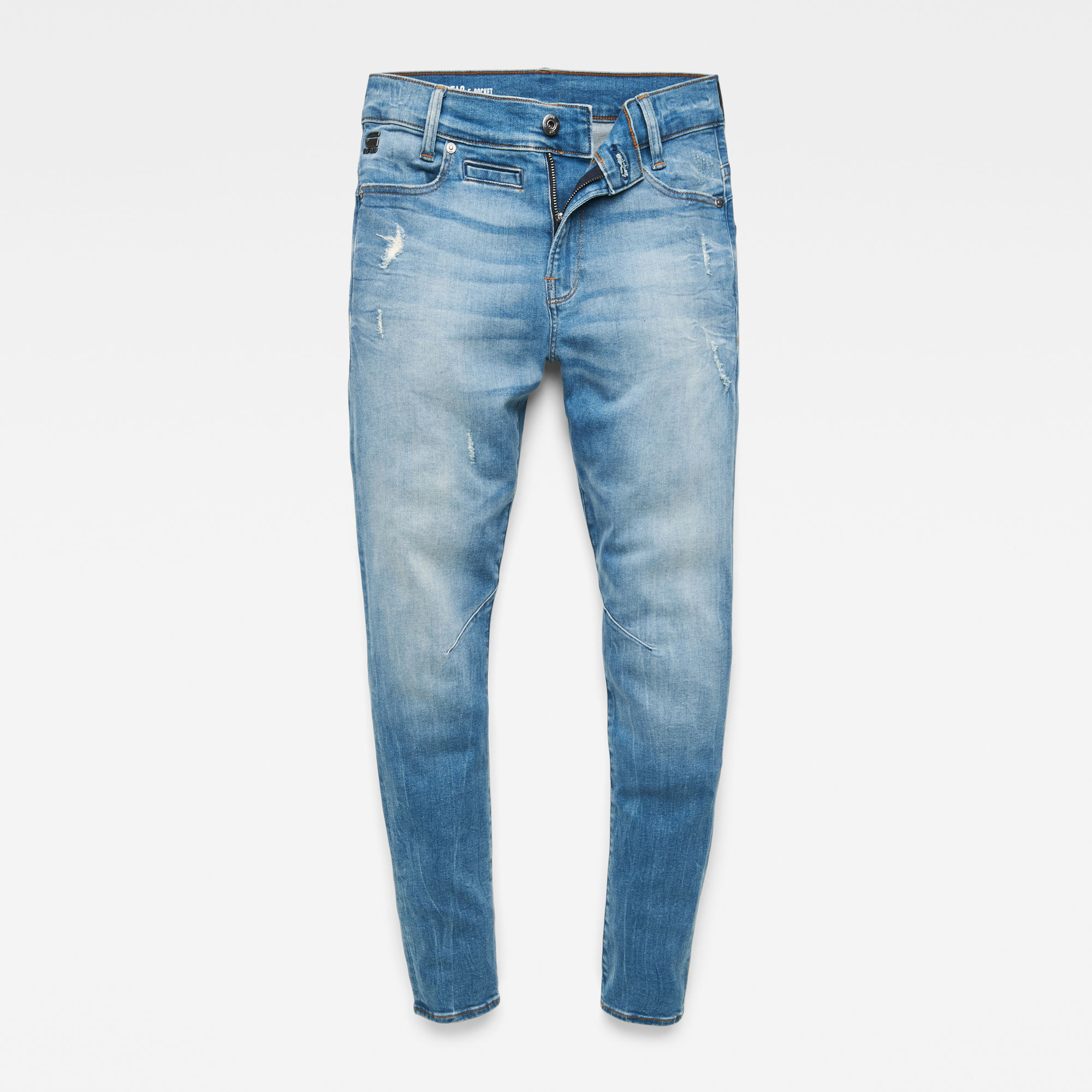 G-Star RAW Jongens D-Staq Tapered jeans Lichtblauw G-Star RAW Jongens D-Staq Tapered jeans Lichtblauw