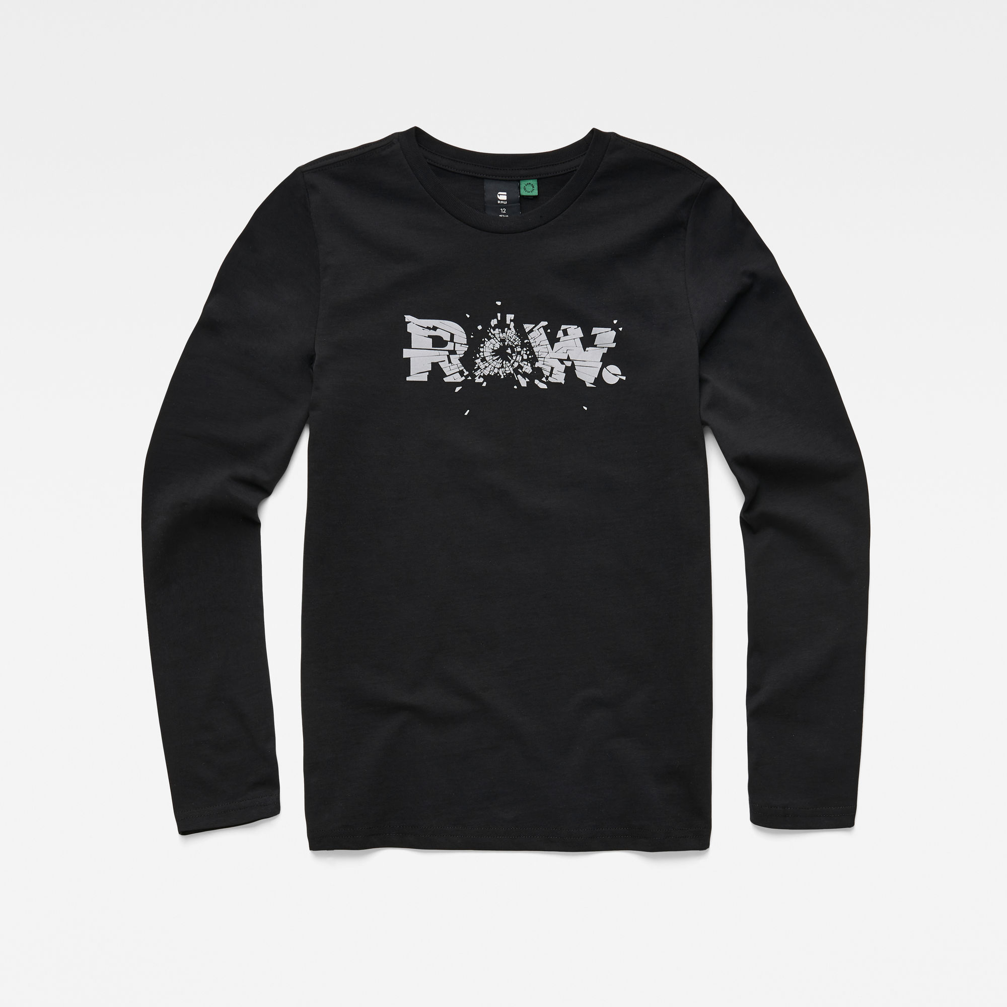 G-Star RAW Jongens T-shirt Zwart G-Star RAW Jongens T-shirt Zwart