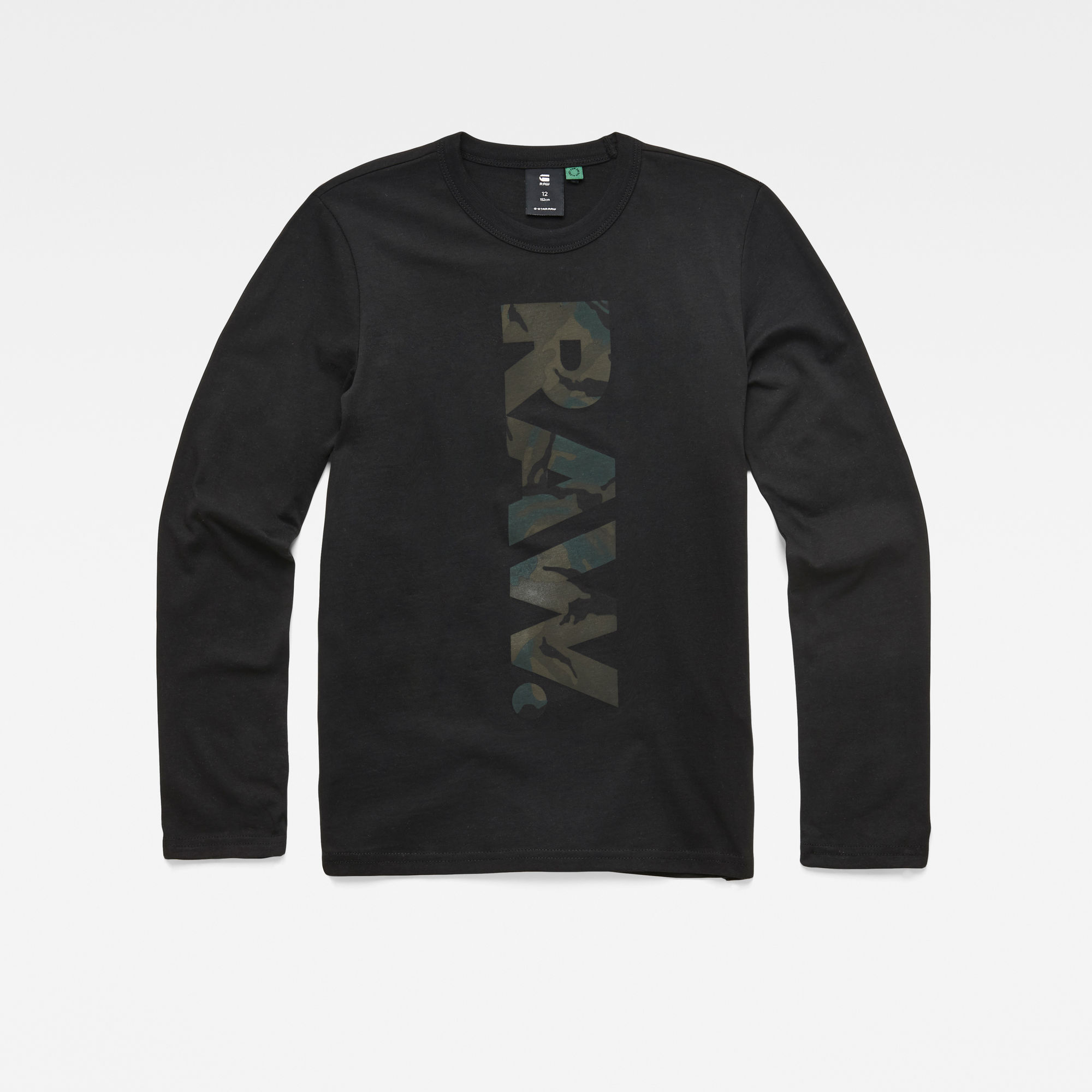 G-Star RAW Jongens T-shirt Zwart G-Star RAW Jongens T-shirt Zwart