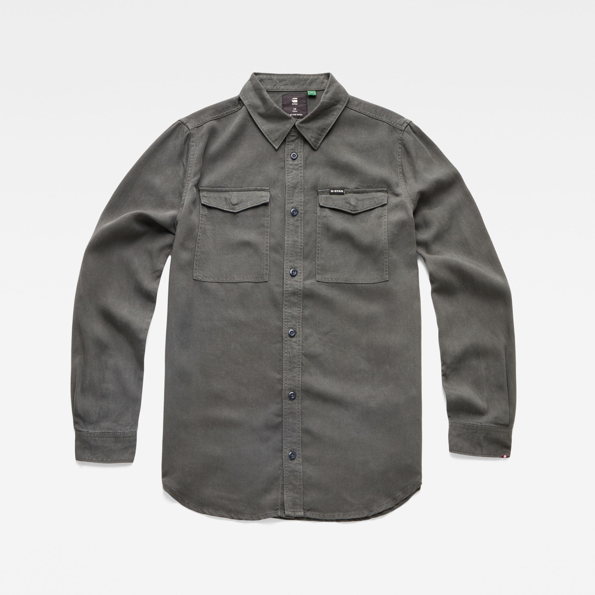 G-Star RAW Meisjes Rovic overhemd Grijs G-Star RAW Meisjes Rovic overhemd Grijs