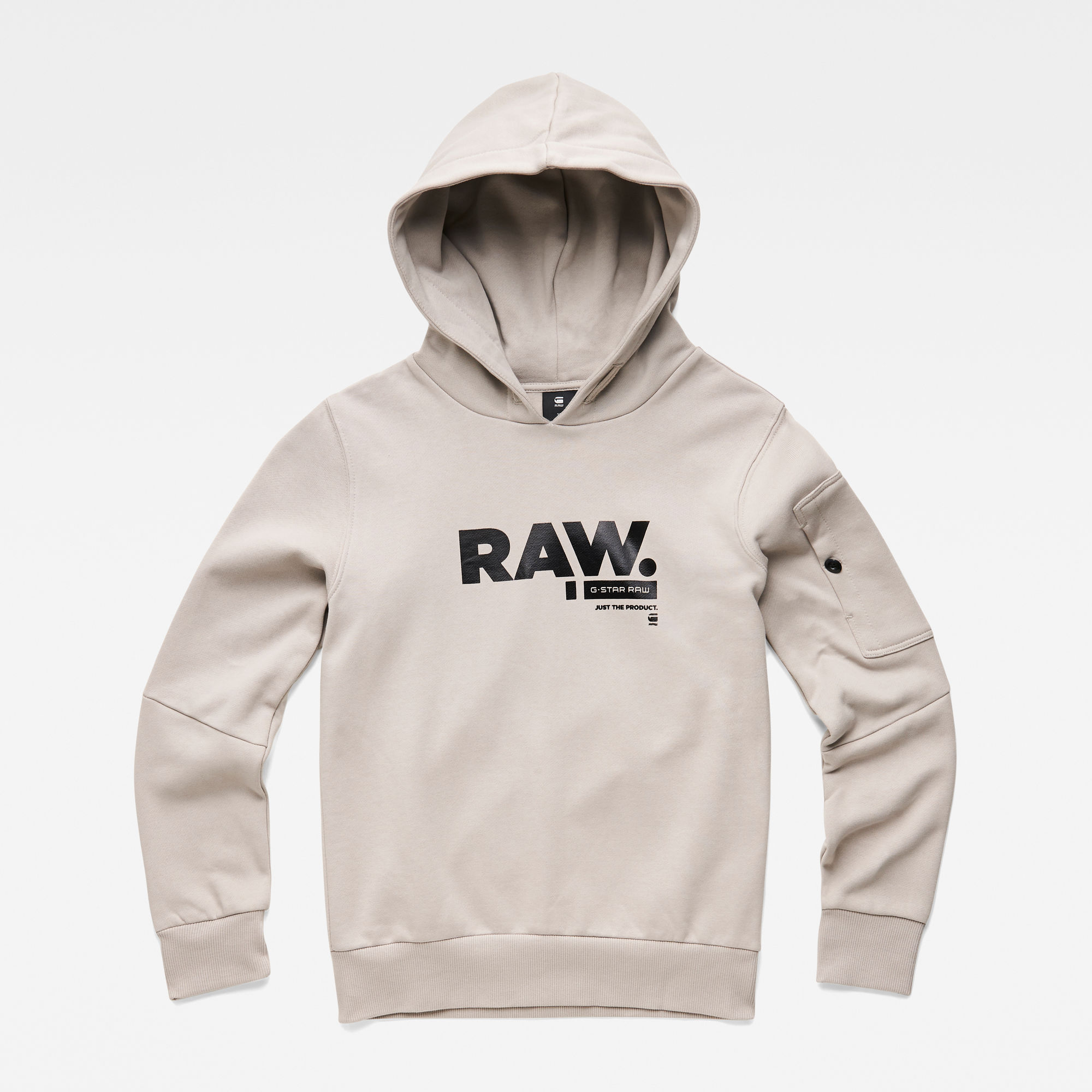 G-Star RAW Jongens Sweater met capuchon Grijs G-Star RAW Jongens Sweater met capuchon Grijs