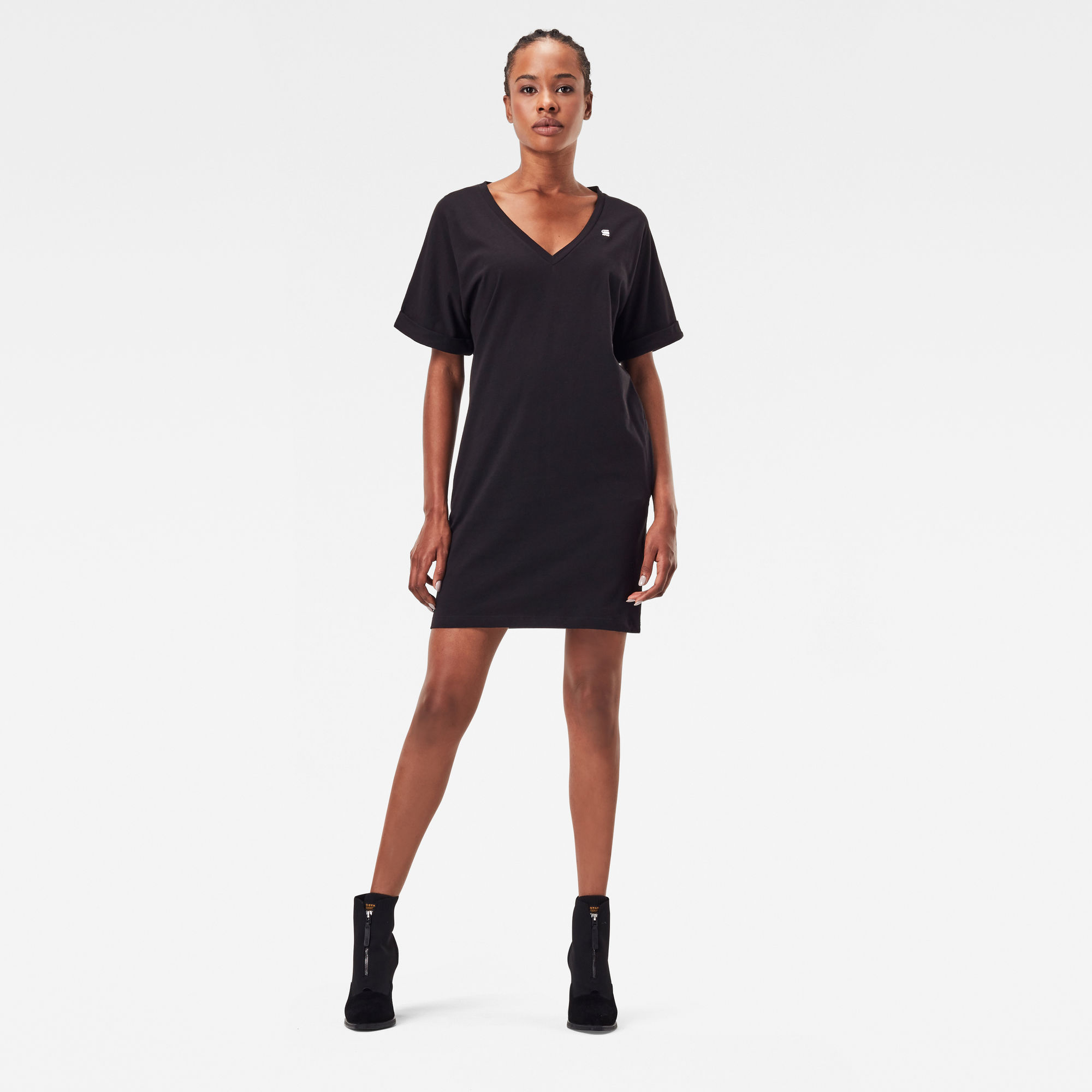 Loose Dress - Schwarz - Damen