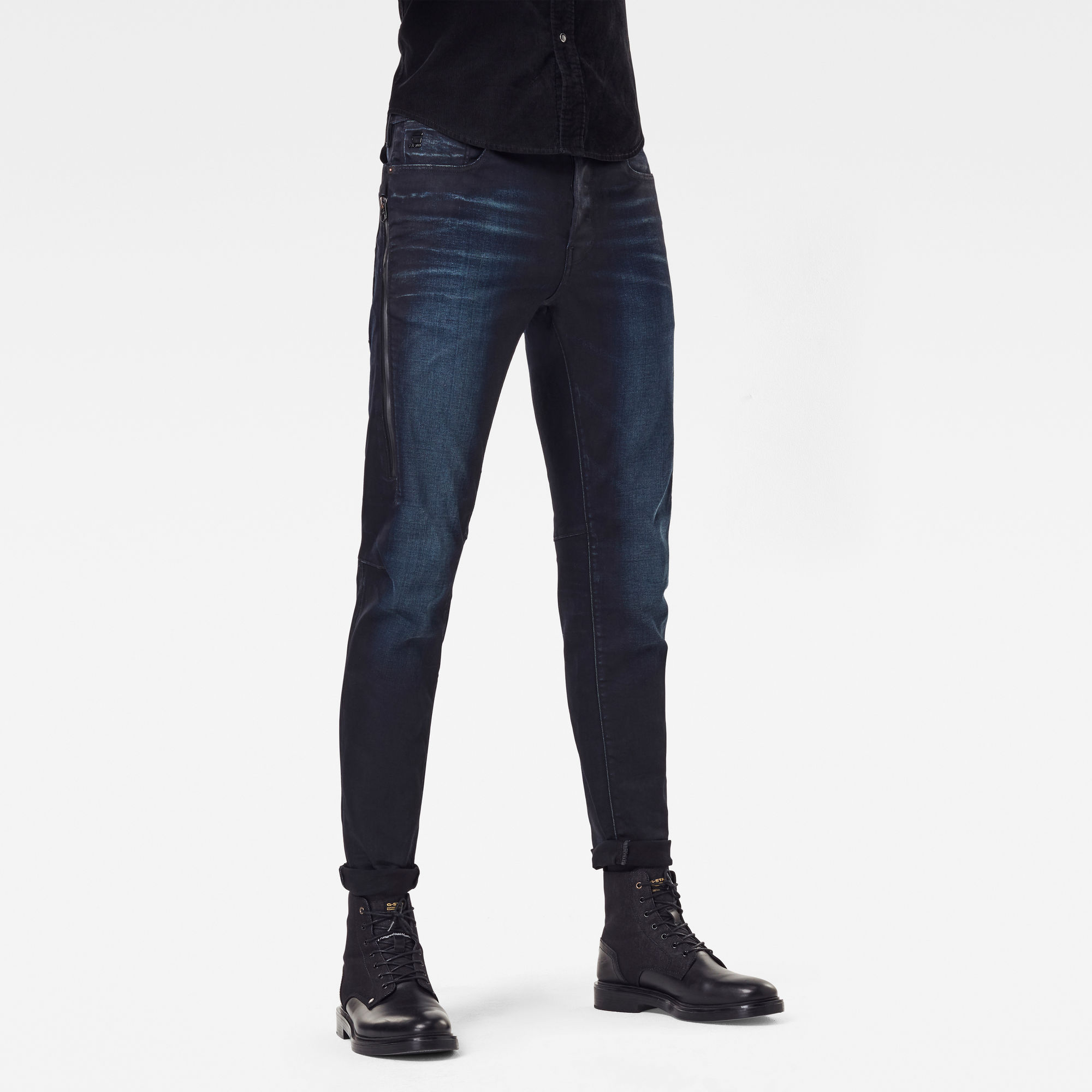 G-Star RAW Heren Citishield 3D Slim Merchant Navy Jeans Donkerblauw G-Star RAW Heren Citishield 3D Slim Merchant Navy Jeans Donkerblauw