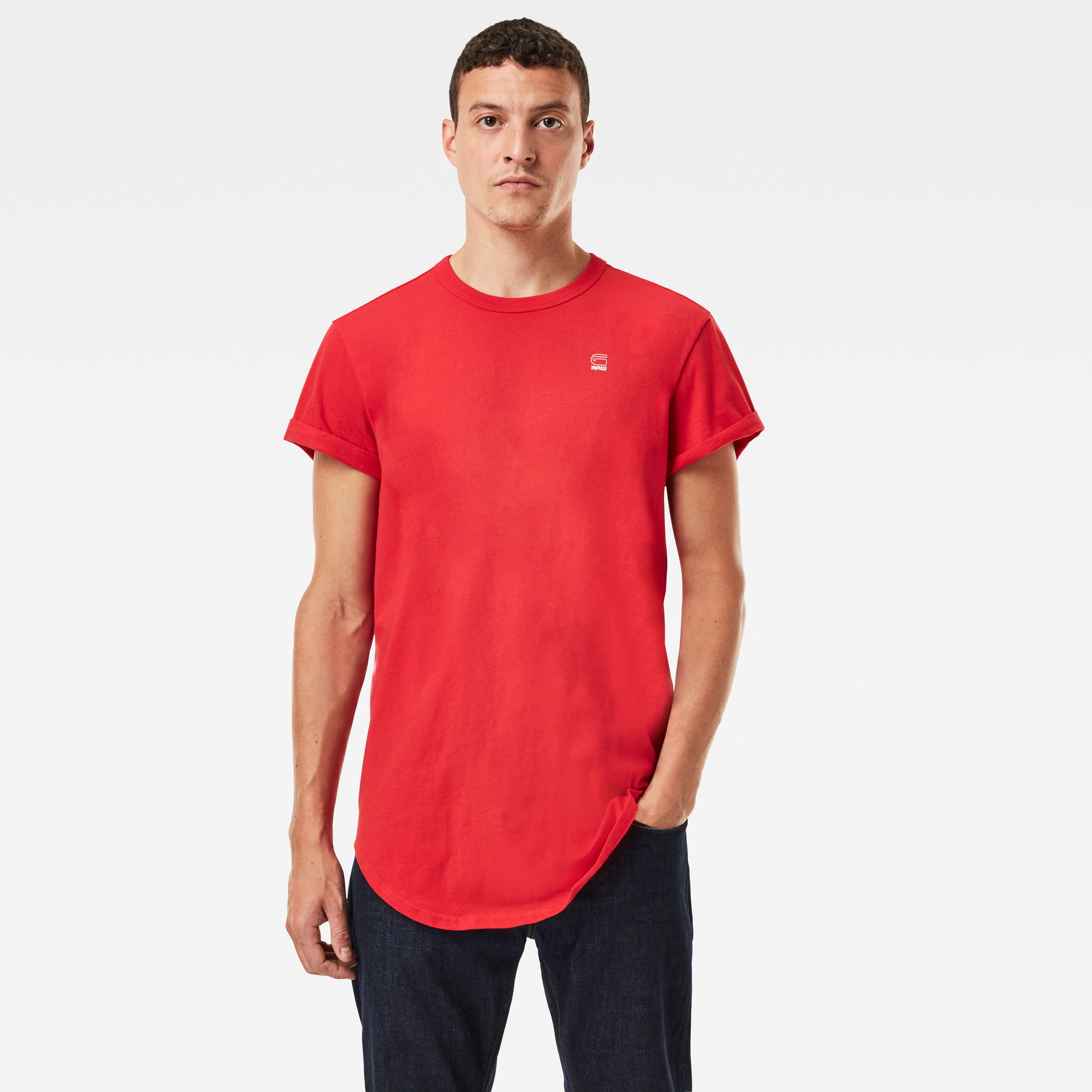 G-Star RAW Ductsoon Relaxed T-Shirt Rood Heren