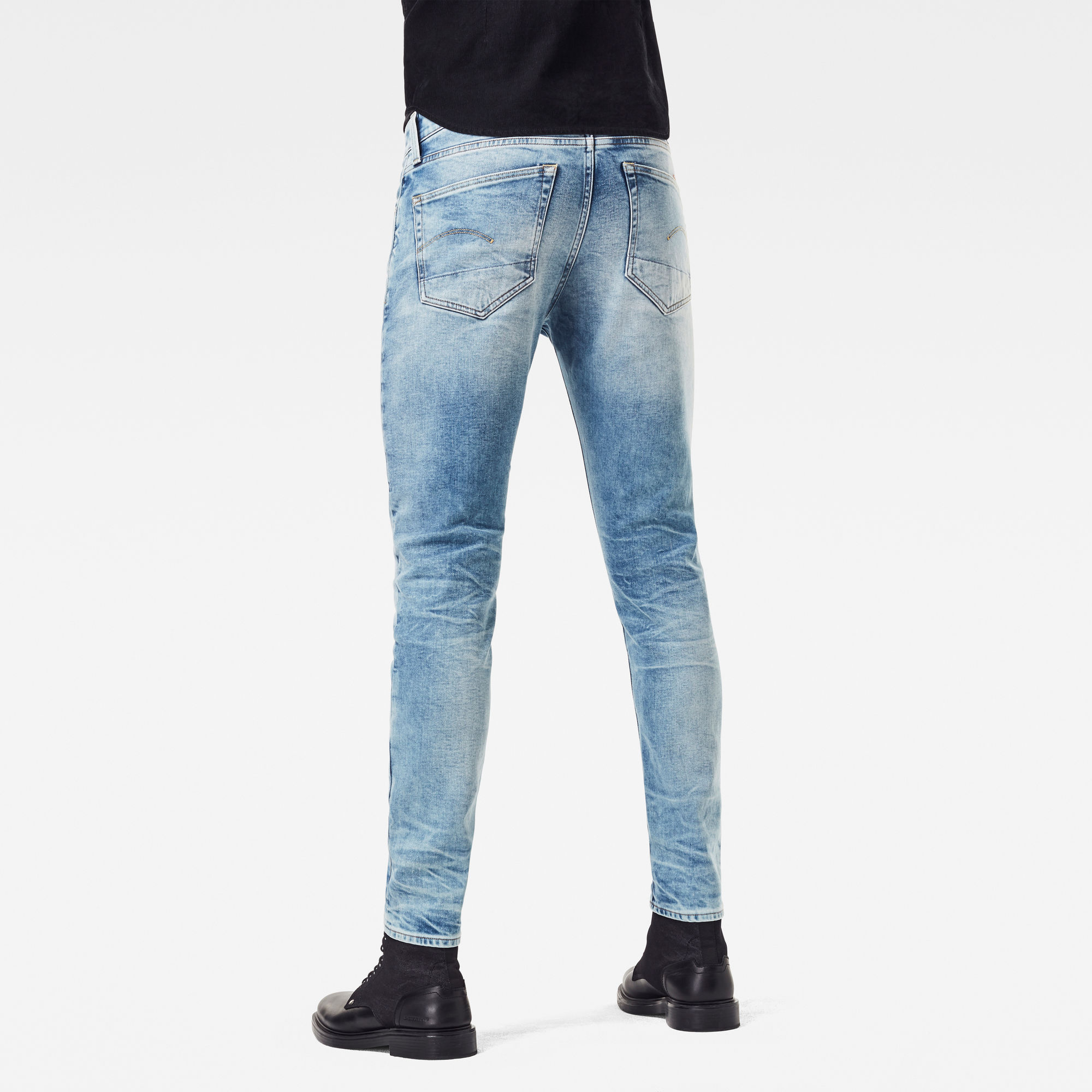 G-Star RAW 3301 Slim Jeans Lichtblauw Heren