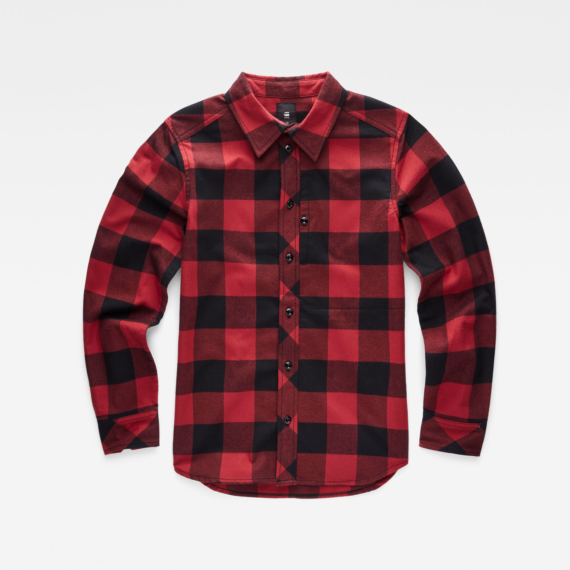 G-Star RAW Jongens Stalt overhemd Rood G-Star RAW Jongens Stalt overhemd Rood