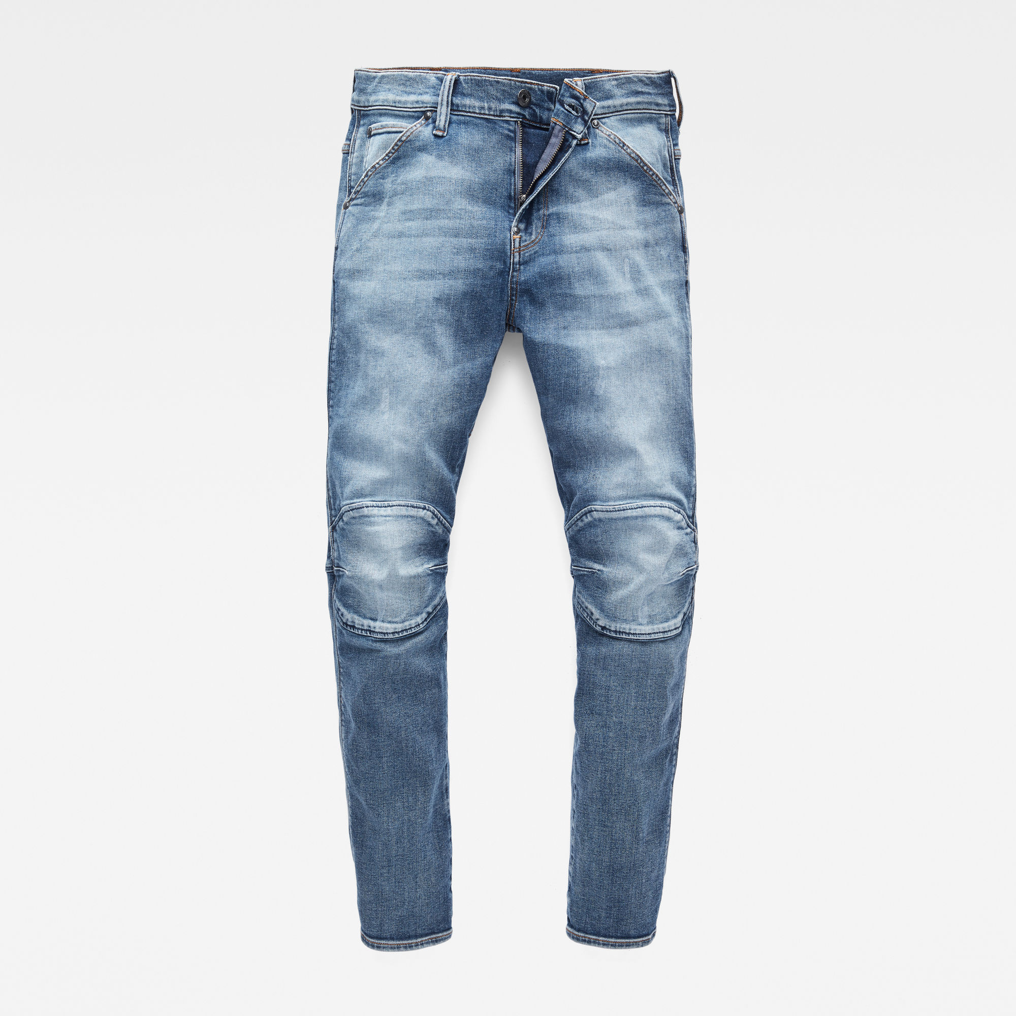 G-Star RAW Jongens 5622 G-Star Elwood Slim jeans Blauw G-Star RAW Jongens 5622 G-Star Elwood Slim jeans Blauw