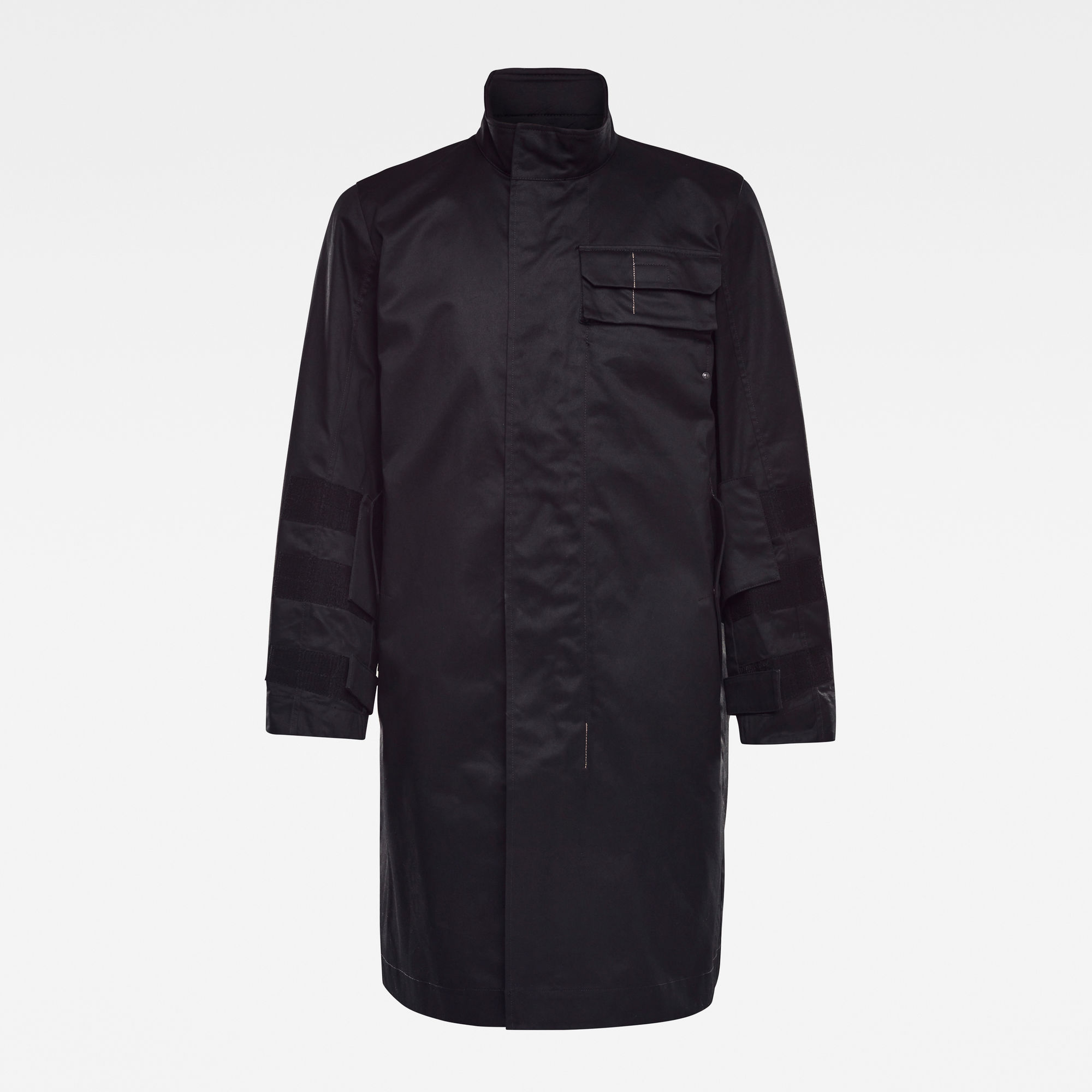 G-Star RAW Heren GSRR 2 in 1 Trenchcoat Zwart G-Star RAW Heren GSRR 2 in 1 Trenchcoat Zwart