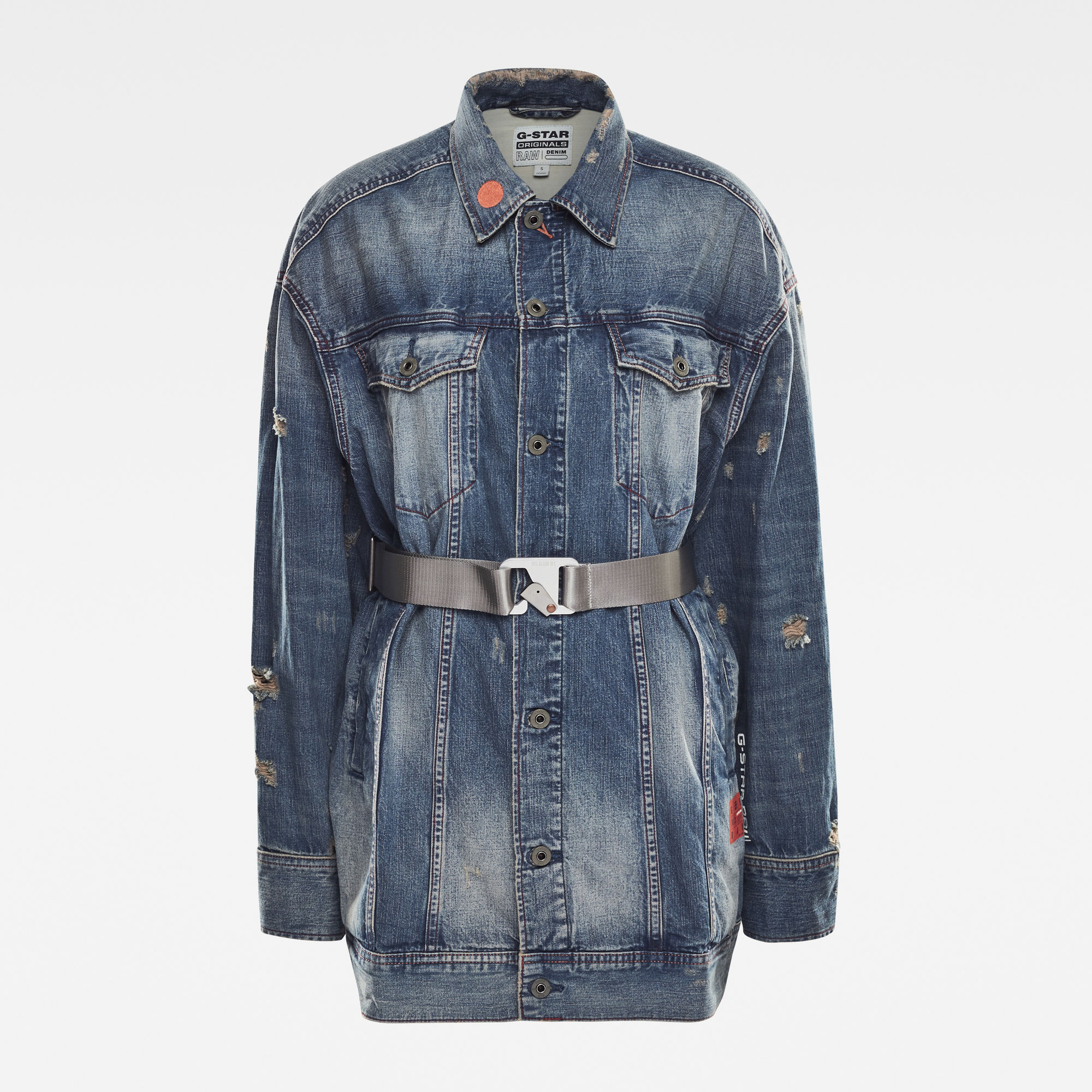 G-Star RAW Dames E 3301 Oversized Boyfriend Jack Blauw G-Star RAW Dames E 3301 Oversized Boyfriend Jack Blauw