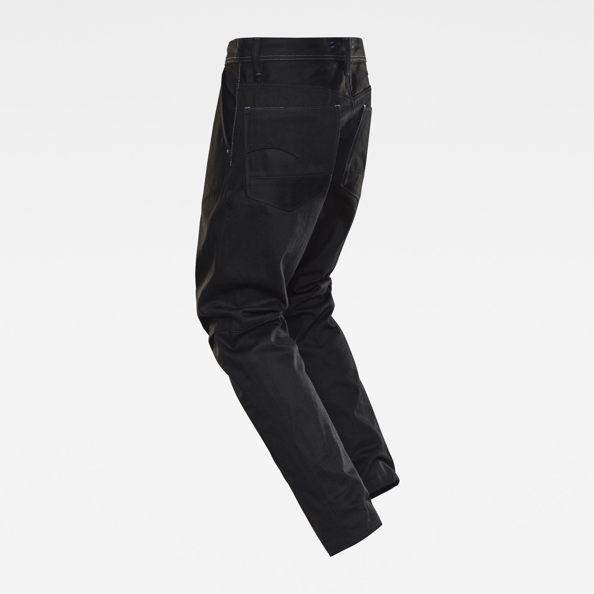 G-Star RAW Heren GSRR Grip 3D Relaxed Tapered Selvedge Jeans Zwart G-Star RAW Heren GSRR Grip 3D Relaxed Tapered Selvedge Jeans Zwart
