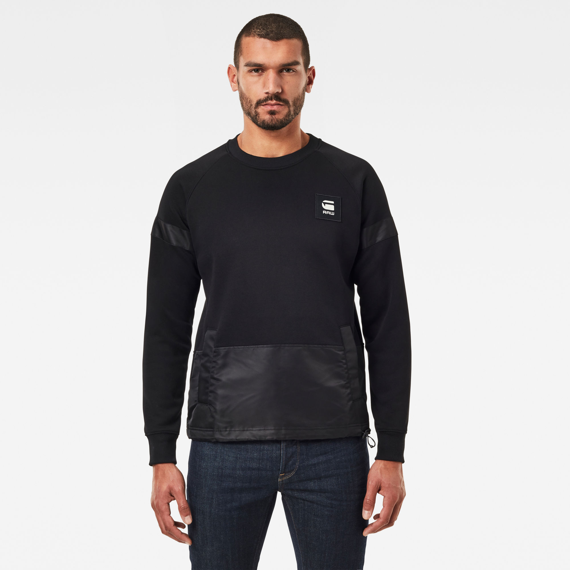 G-Star RAW Heren PM Sweater Zwart G-Star RAW Heren PM Sweater Zwart