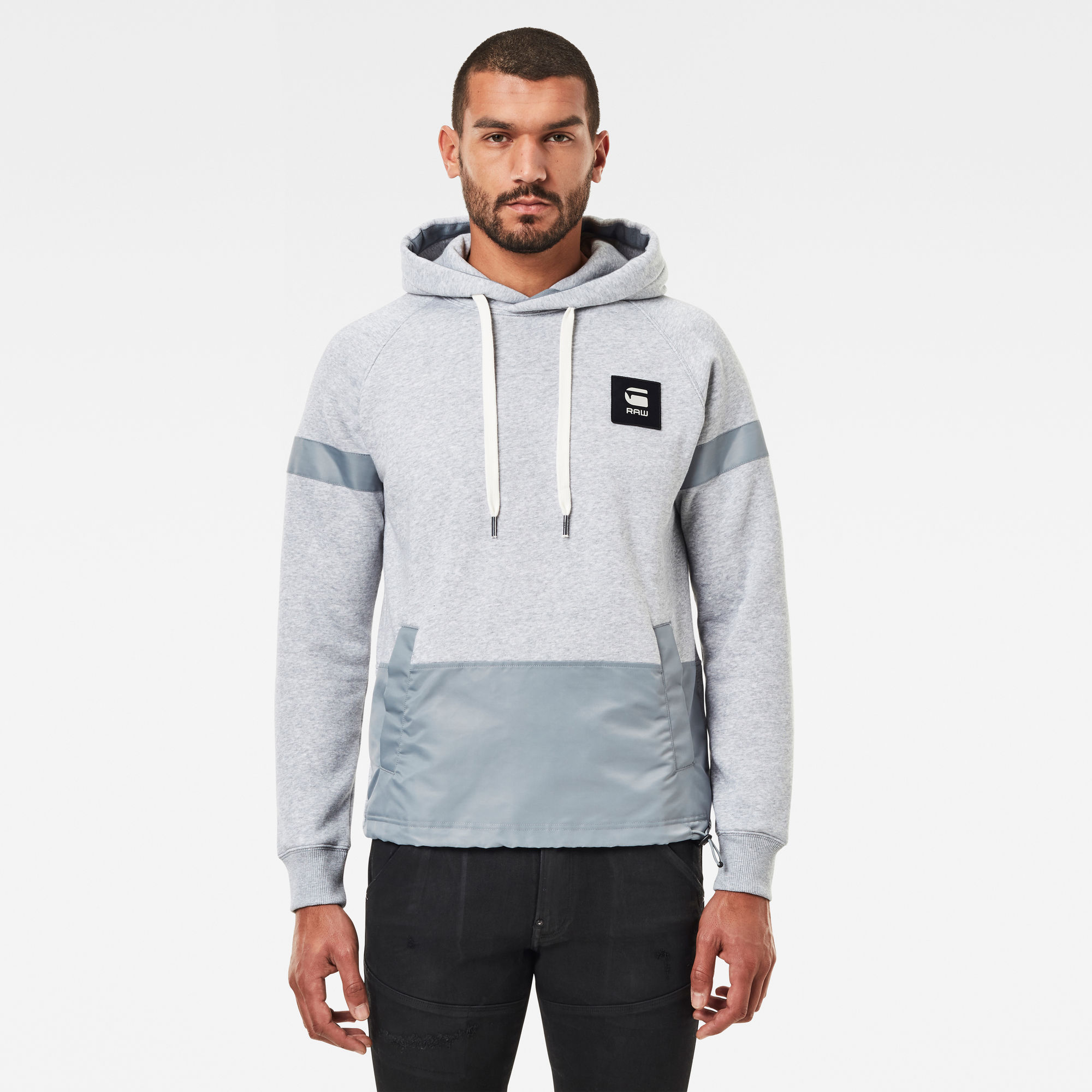 G-Star RAW Heren PM Hoodie Grijs G-Star RAW Heren PM Hoodie Grijs