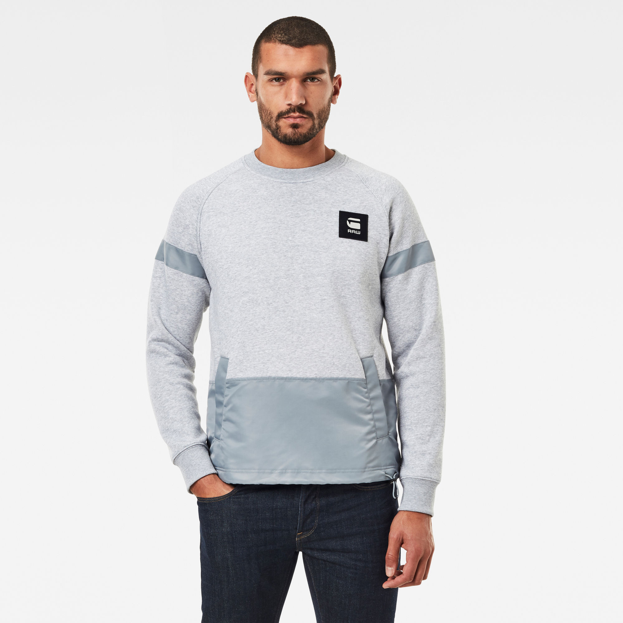 G-Star RAW Heren PM Sweater Grijs G-Star RAW Heren PM Sweater Grijs