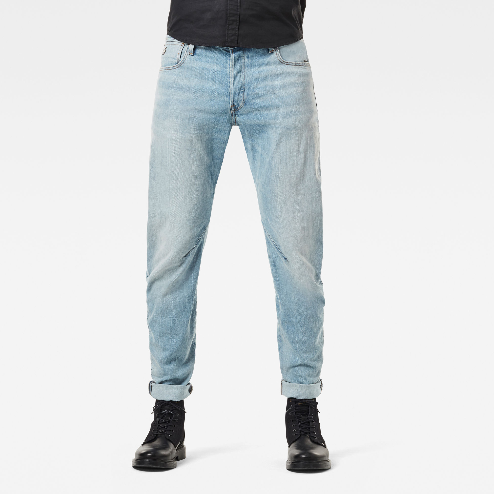 G-Star RAW Heren Arc 3D Slim Jeans Lichtblauw G-Star RAW Heren Arc 3D Slim Jeans Lichtblauw