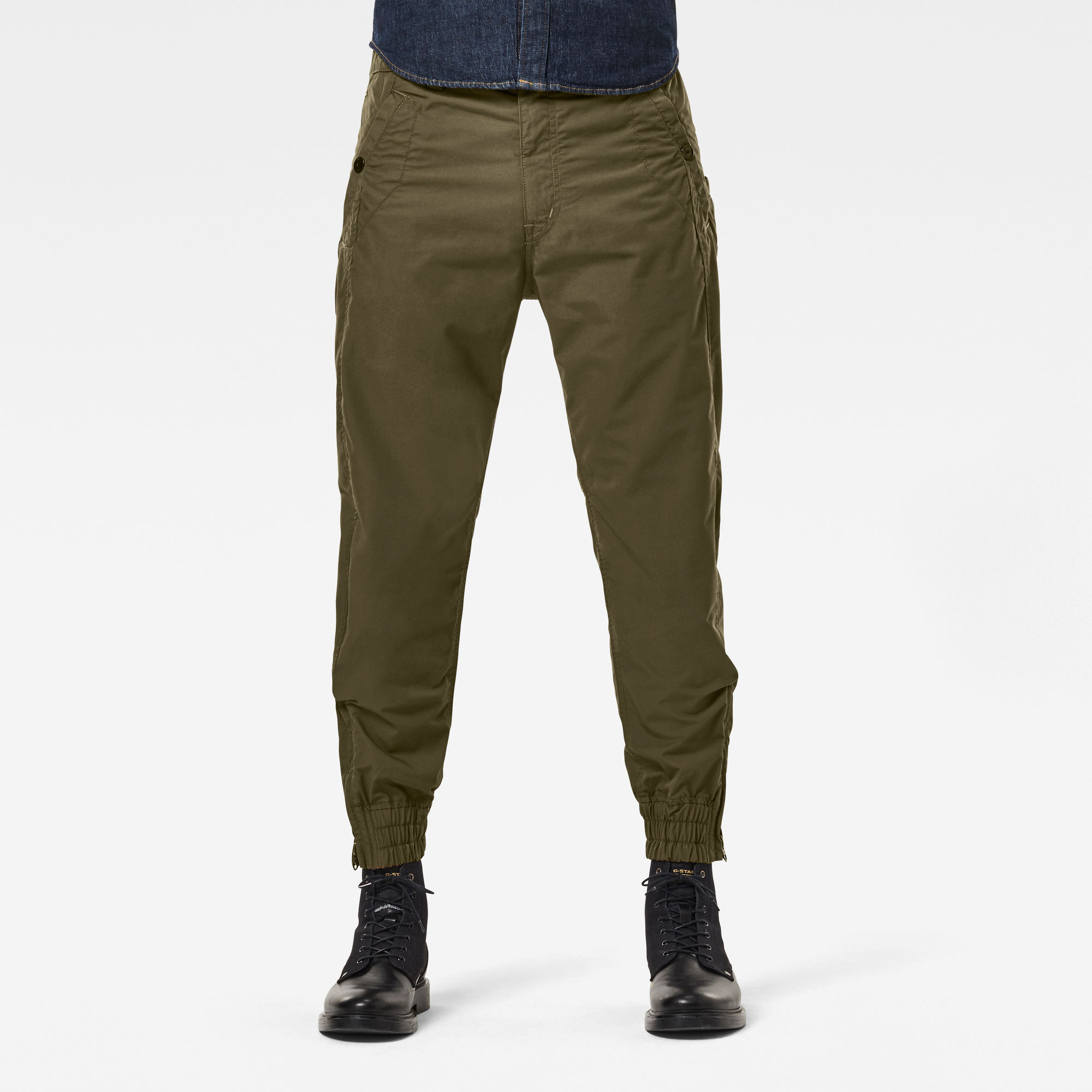 G-Star RAW Heren 3D Relaxed Cuffed Trainer Groen G-Star RAW Heren 3D Relaxed Cuffed Trainer Groen