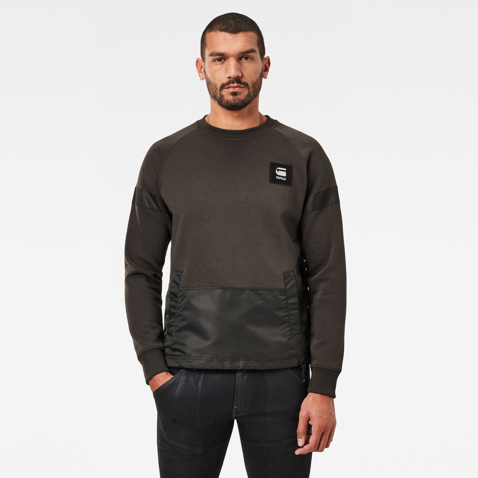 G-Star RAW Heren PM Sweater Grijs G-Star RAW Heren PM Sweater Grijs