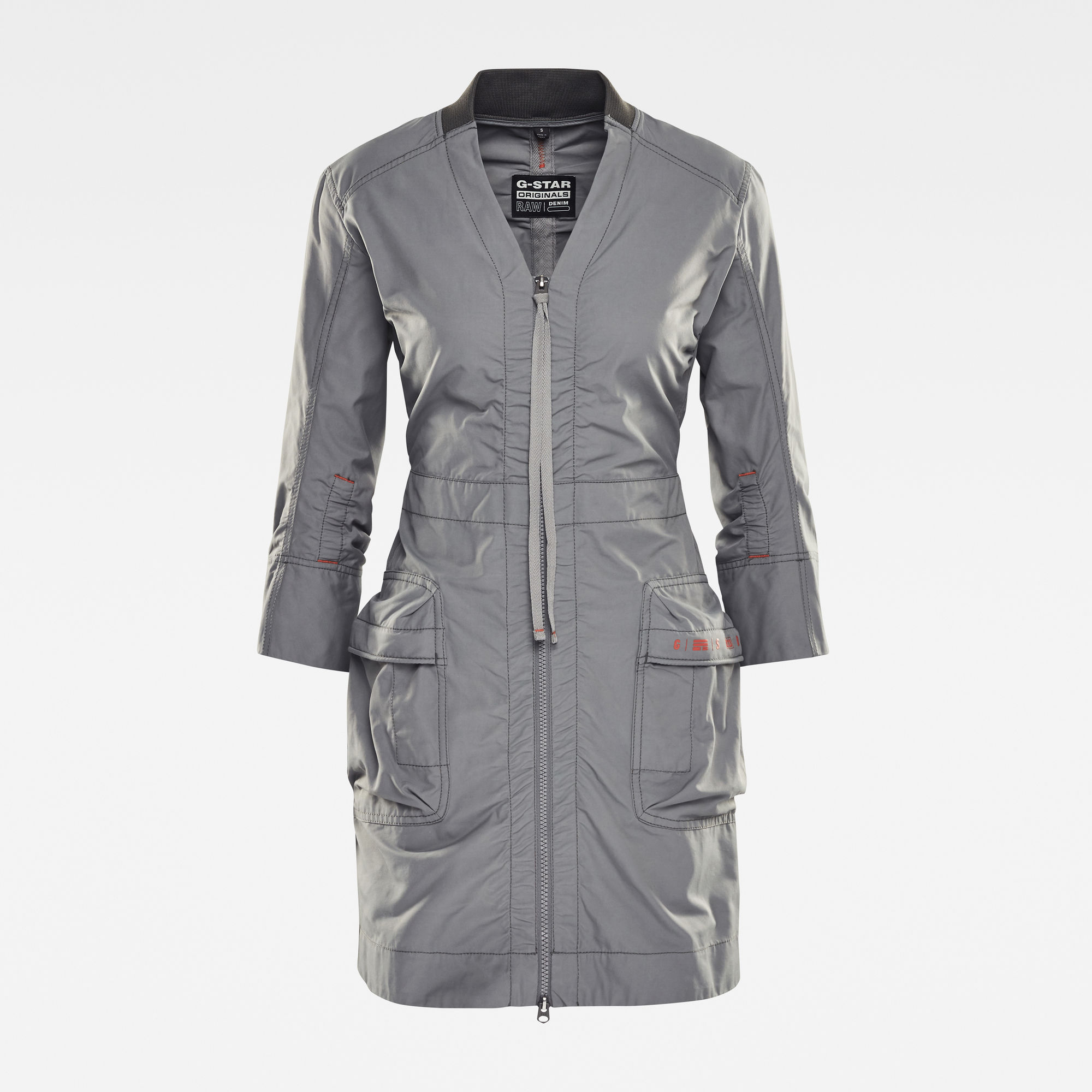 G-Star RAW Dames E Mini-Jurk Grijs G-Star RAW Dames E Mini-Jurk Grijs
