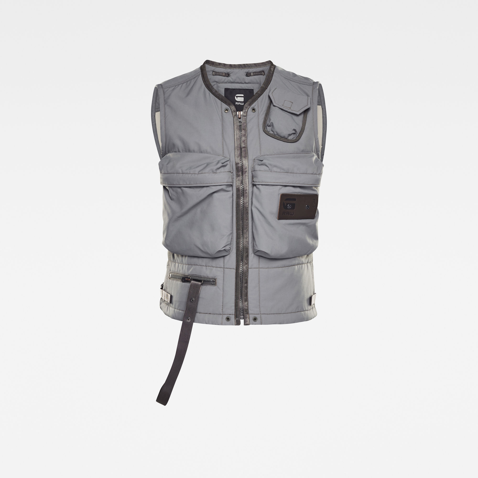 G-Star RAW Heren E Vest Grijs G-Star RAW Heren E Vest Grijs