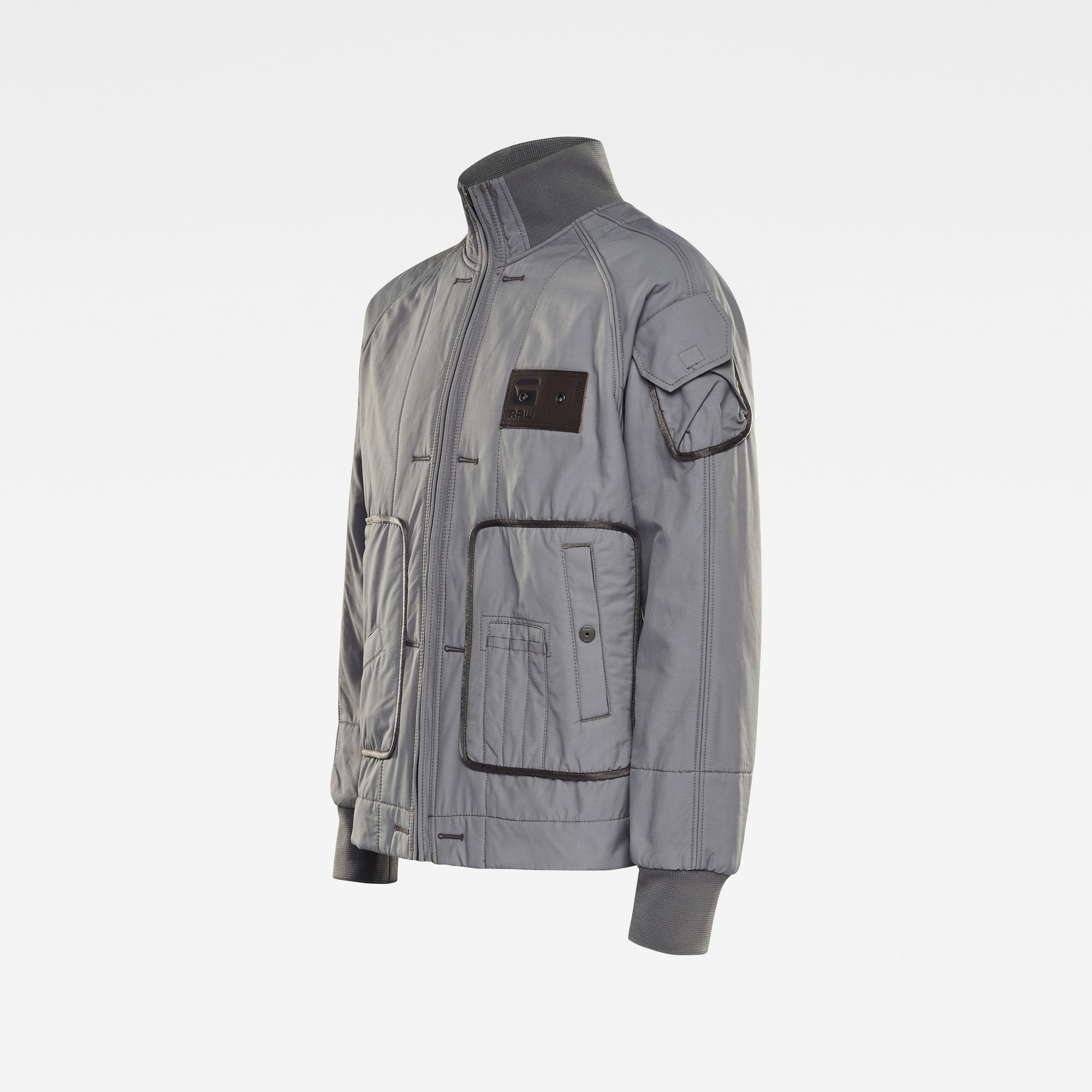 G-Star RAW Heren E Liner Overshirt Grijs G-Star RAW Heren E Liner Overshirt Grijs