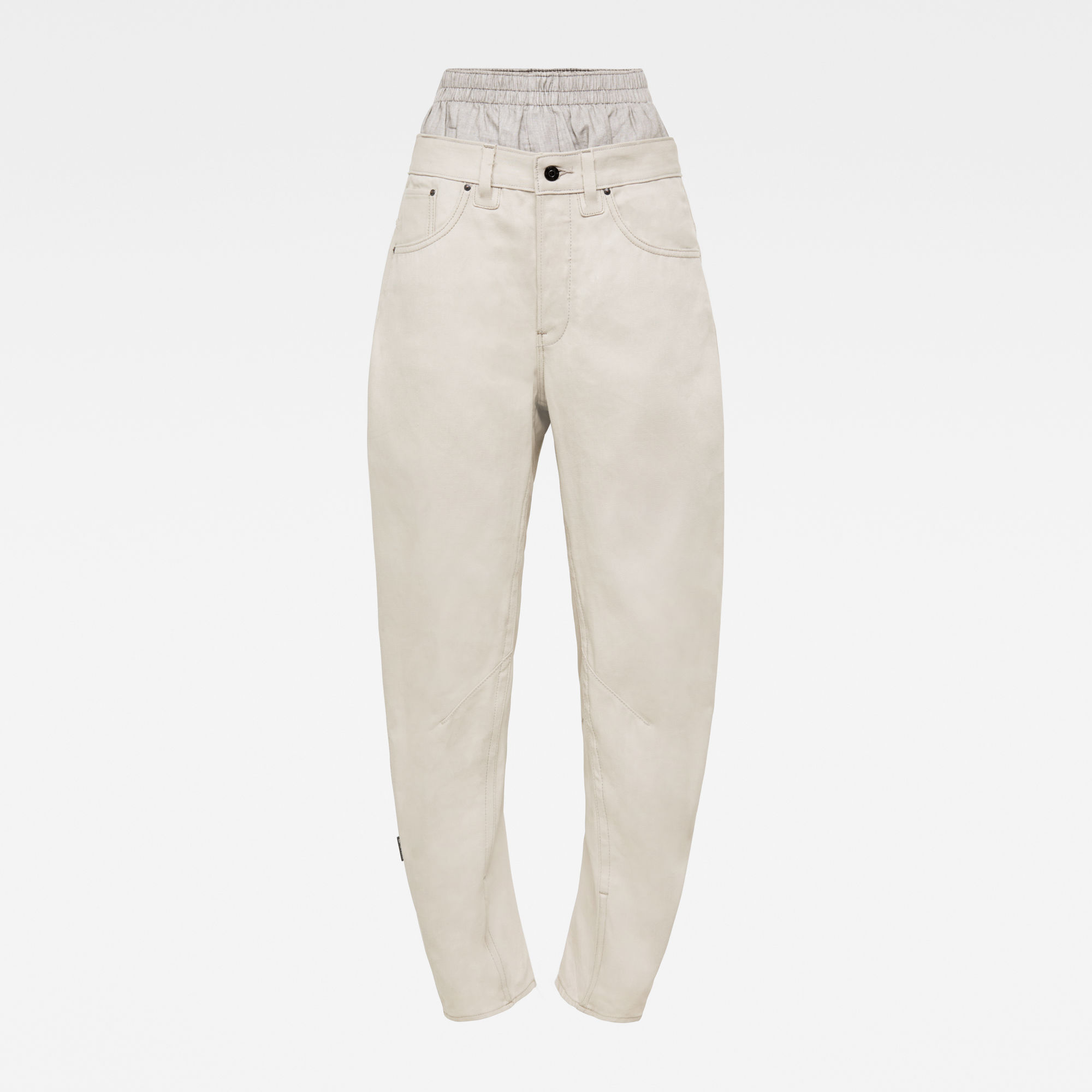 G-Star RAW Dames GSRR Arc 3D Mid Boyfriend Selvedge Jeans Grijs G-Star RAW Dames GSRR Arc 3D Mid Boyfriend Selvedge Jeans Grijs
