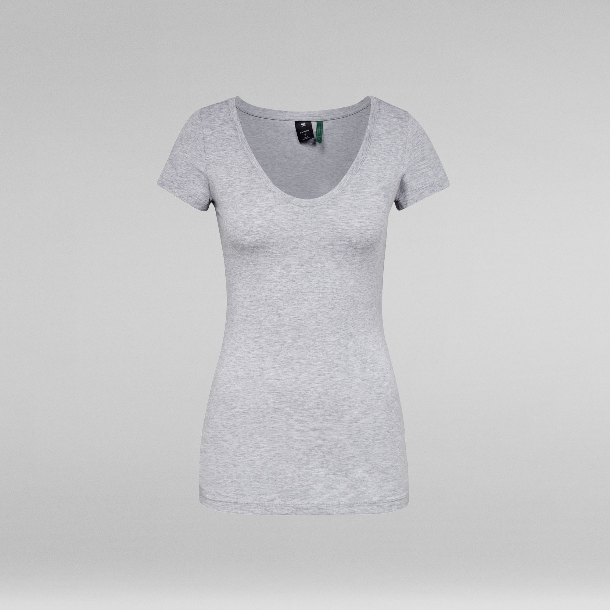 Thumbnail - Base T-Shirt - Grau - Damen