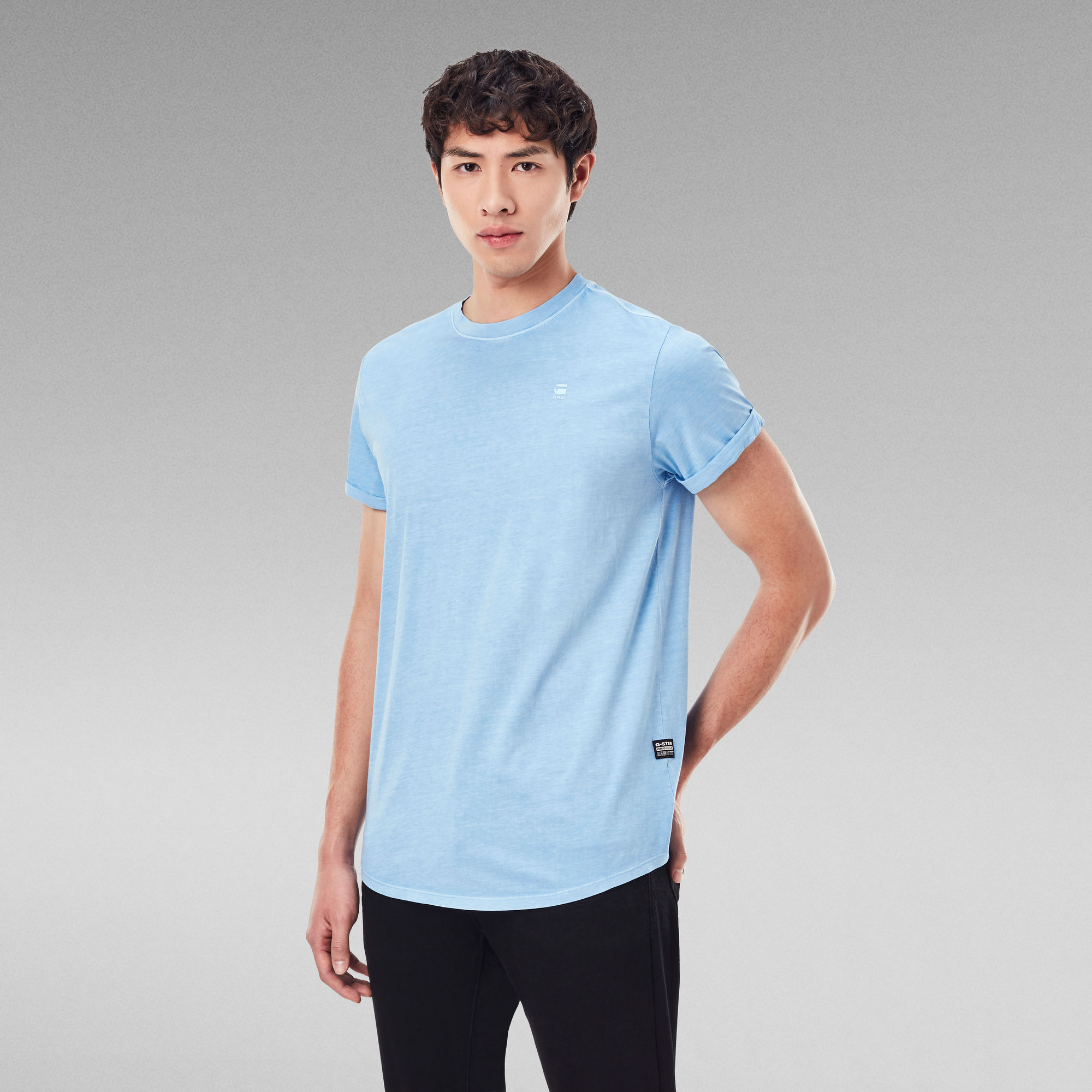 

Lash T-Shirt - Medium blue - Men