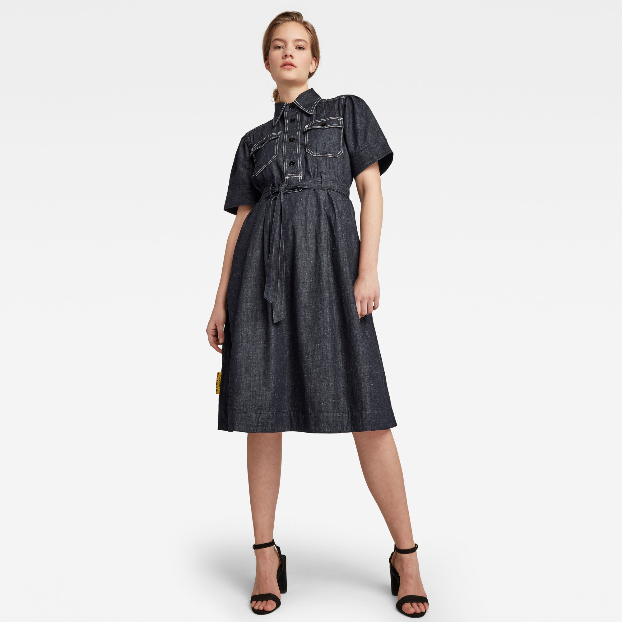 G-Star RAW Dames Jurk Scouting Donkerblauw G-Star RAW Dames Jurk Scouting Donkerblauw