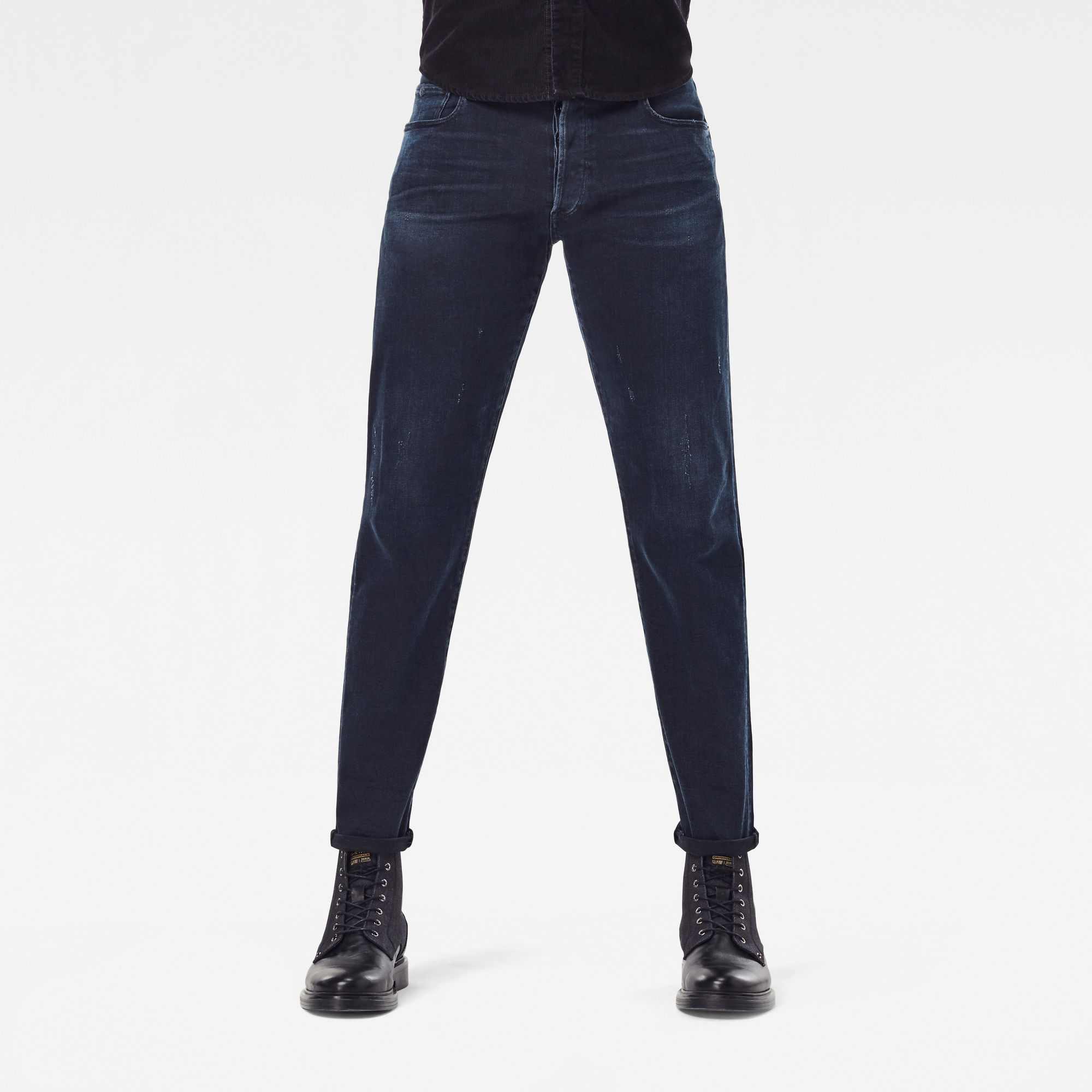 G-Star RAW Heren 3301 Slim Jeans Donkerblauw G-Star RAW Heren 3301 Slim Jeans Donkerblauw