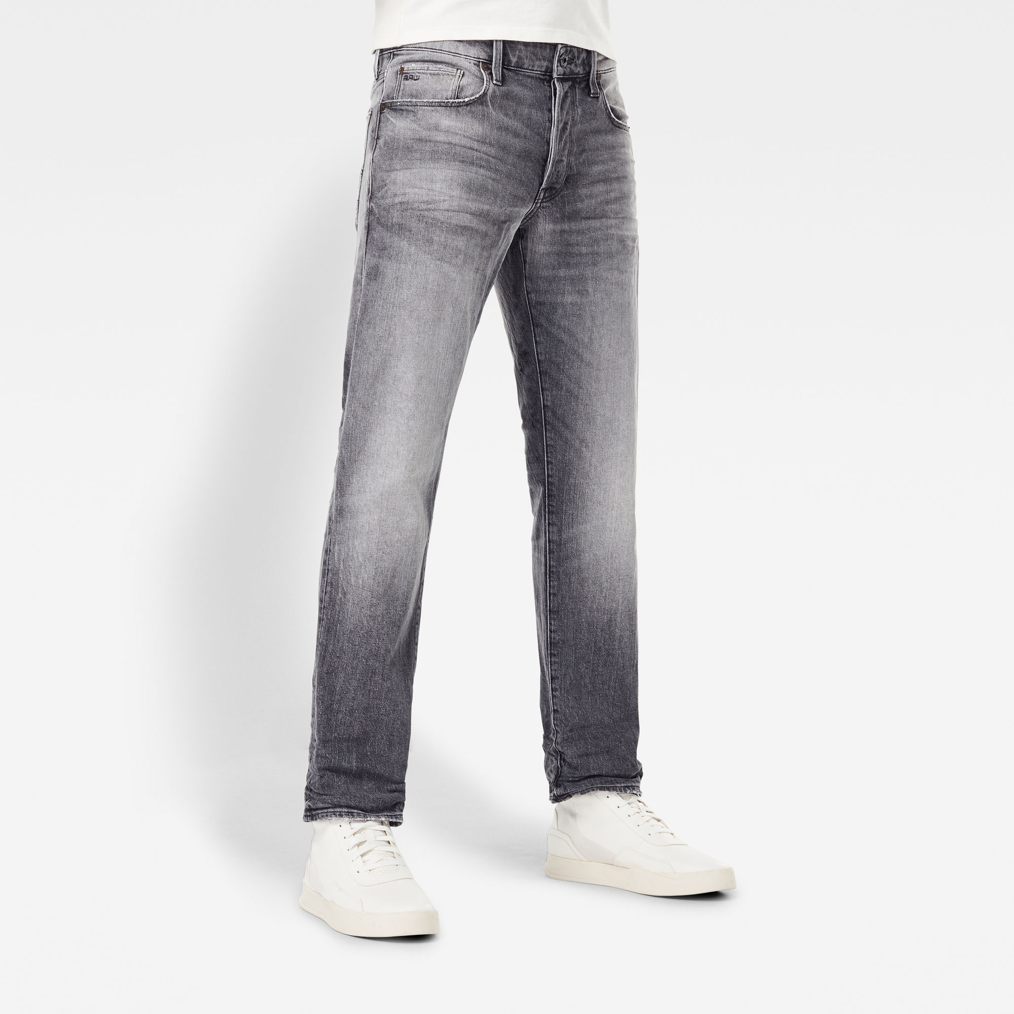 G-Star RAW Heren 3301 Straight Jeans Grijs G-Star RAW Heren 3301 Straight Jeans Grijs