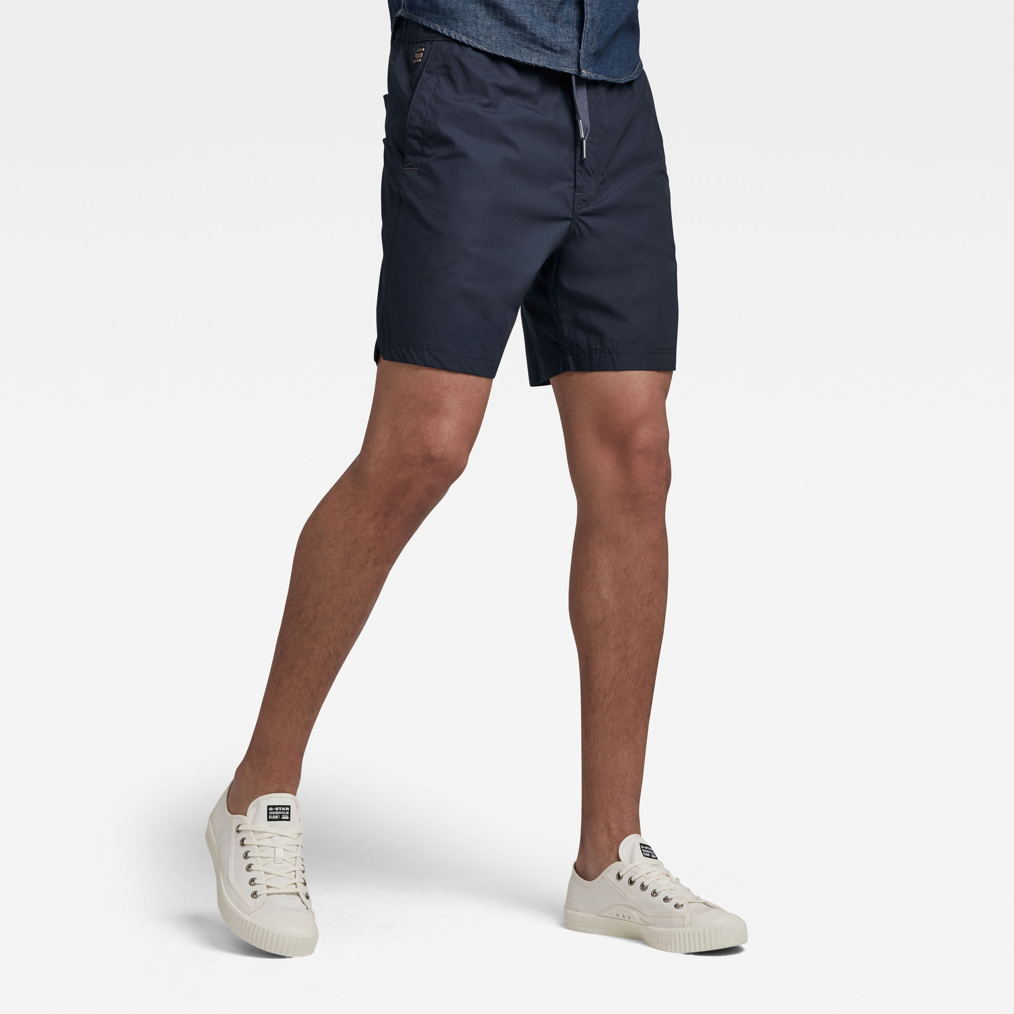 G-Star RAW Heren Sport Trainer Shorts Donkerblauw G-Star RAW Heren Sport Trainer Shorts Donkerblauw