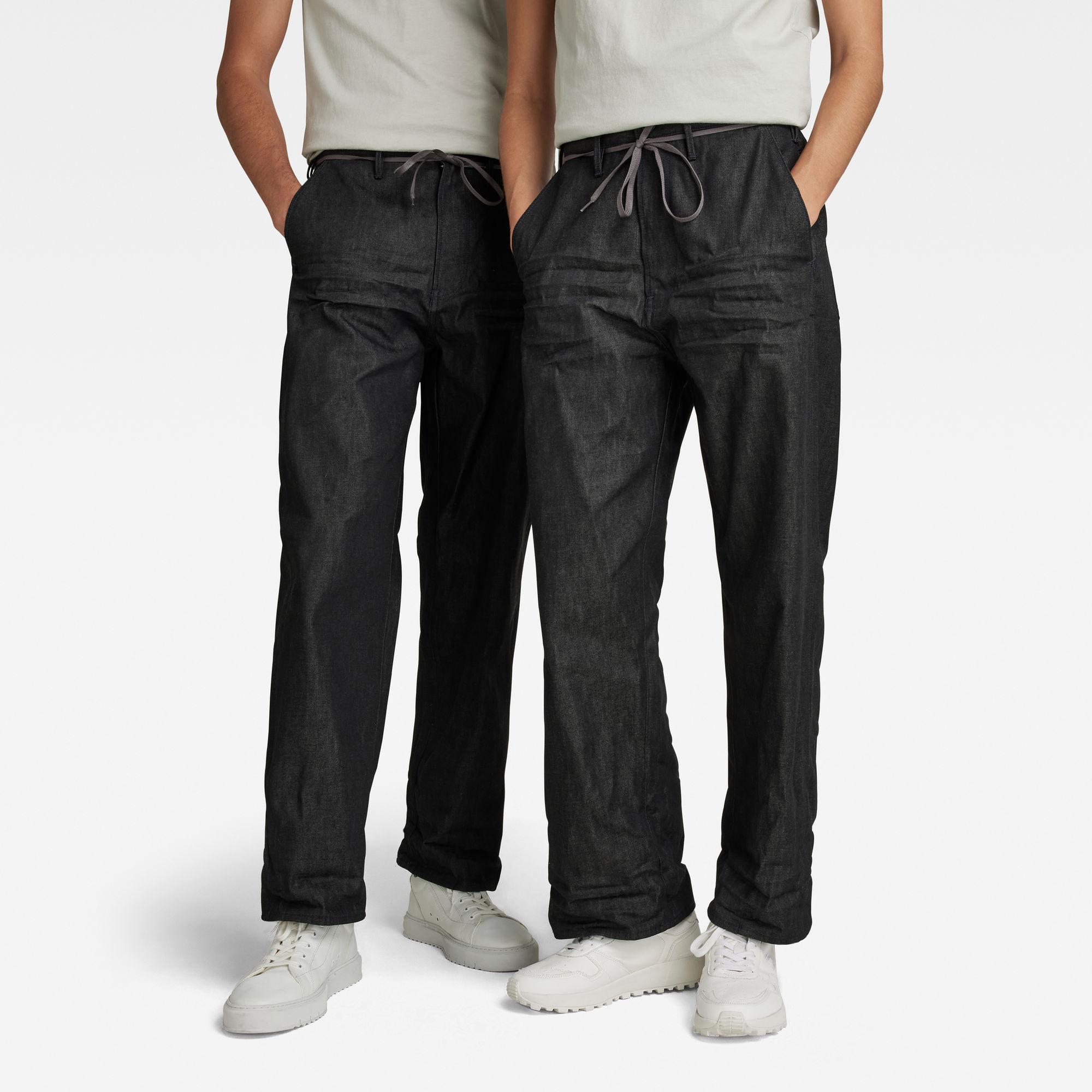 G-Star RAW Dames Lintell High Dad Jeans Zwart G-Star RAW Dames Lintell High Dad Jeans Zwart