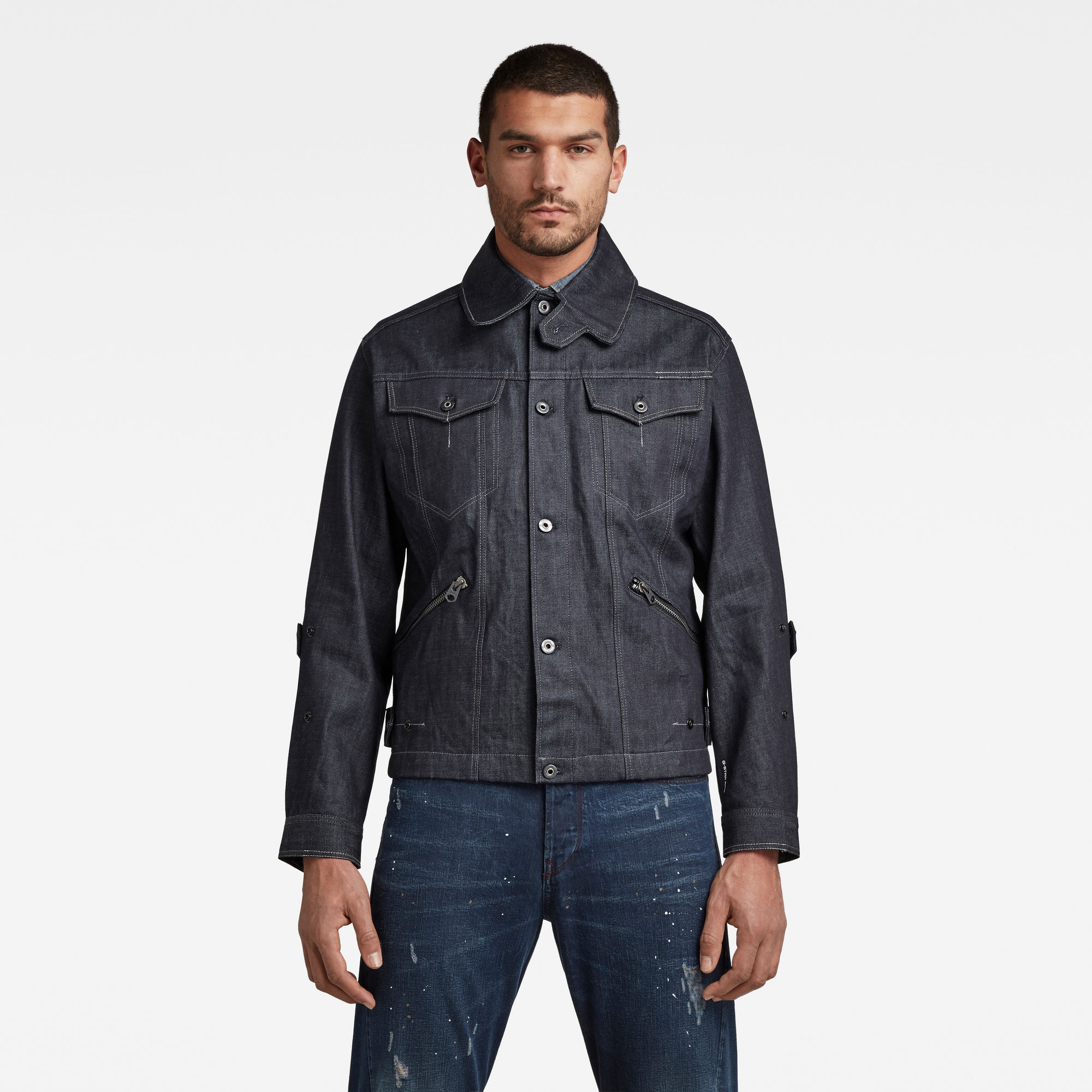 G-Star RAW Heren Flight Combat Jack Donkerblauw G-Star RAW Heren Flight Combat Jack Donkerblauw