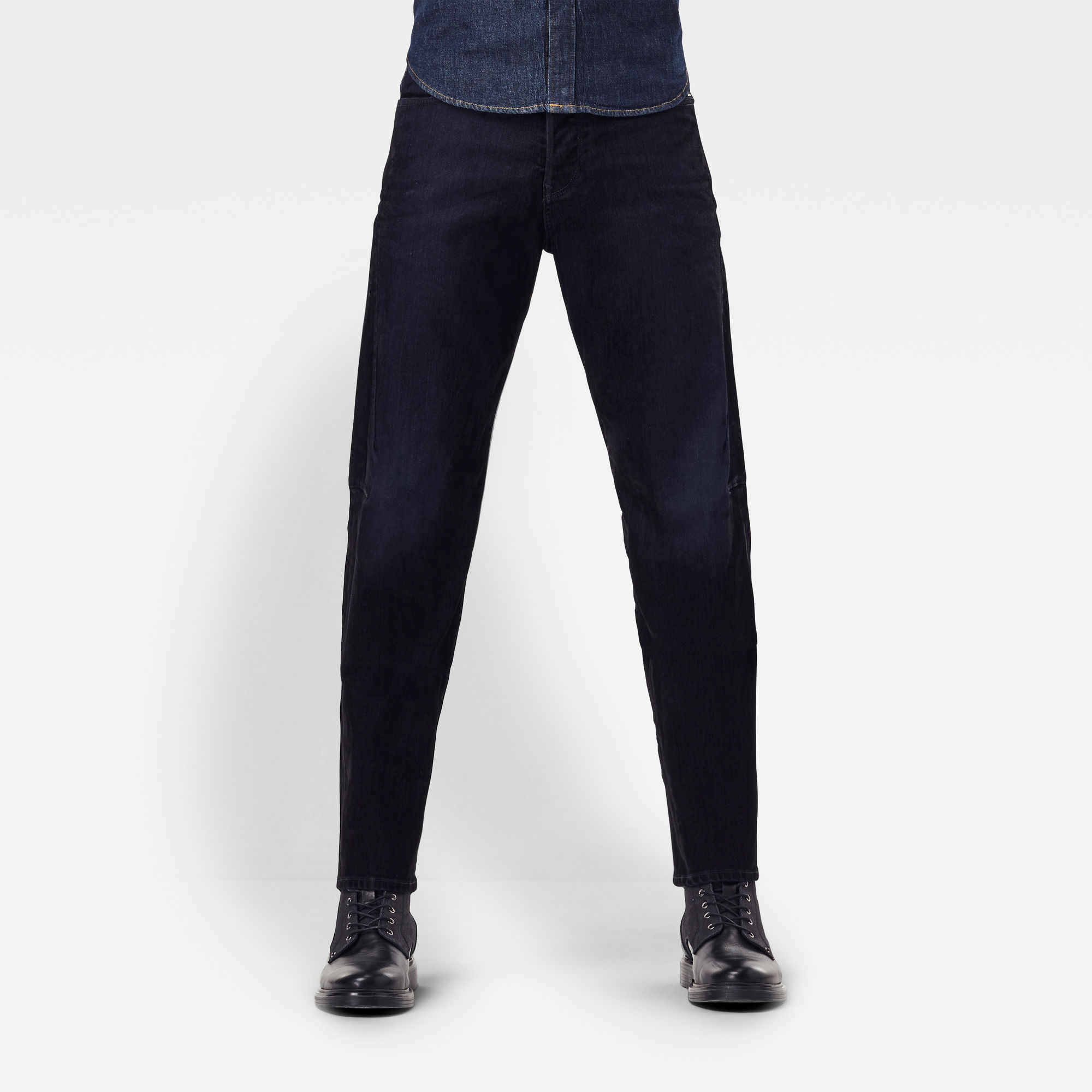 G-Star RAW Heren Scutar 3D Tapered Jeans Zwart G-Star RAW Heren Scutar 3D Tapered Jeans Zwart