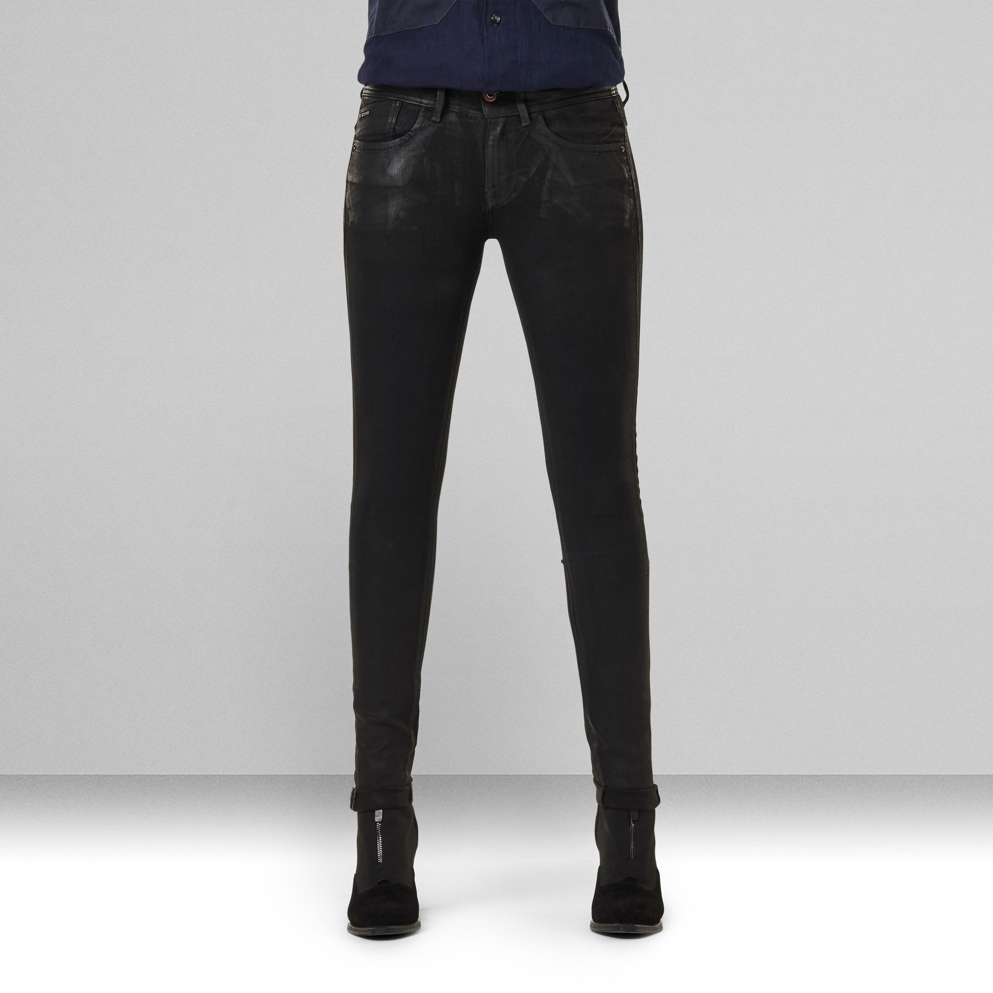 

Lynn Super Skinny Jeans - Black - Women