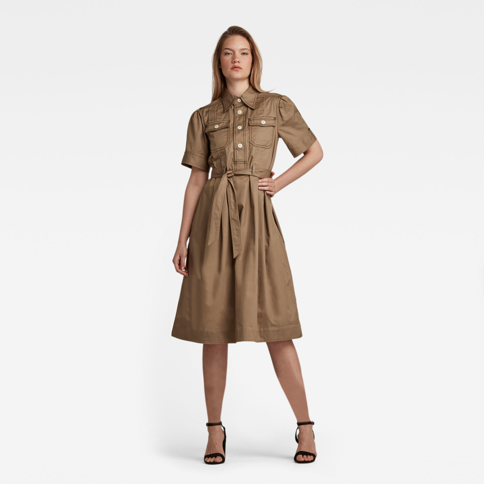 G-Star RAW Dames Jurk Scouting Groen G-Star RAW Dames Jurk Scouting Groen