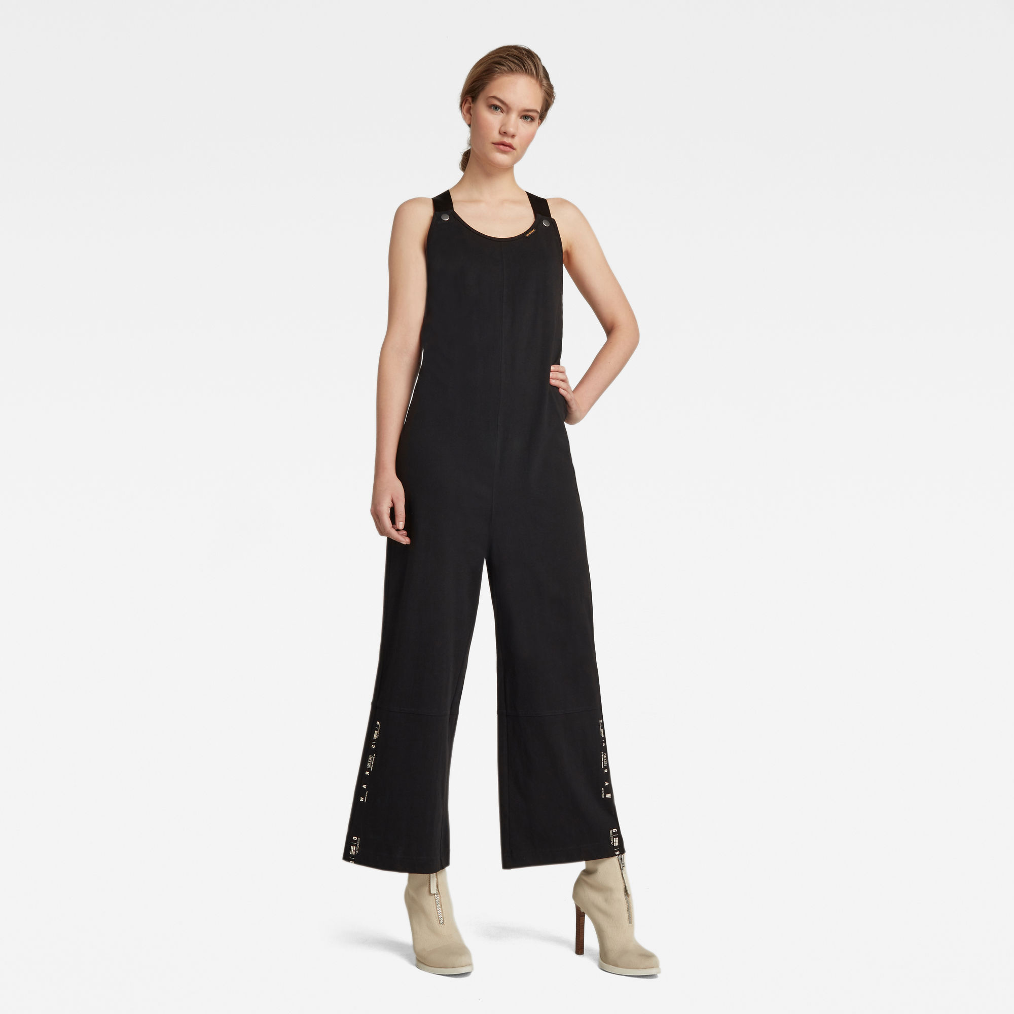 G-Star RAW Dames Dungaree Jumpsuit Zwart G-Star RAW Dames Dungaree Jumpsuit Zwart