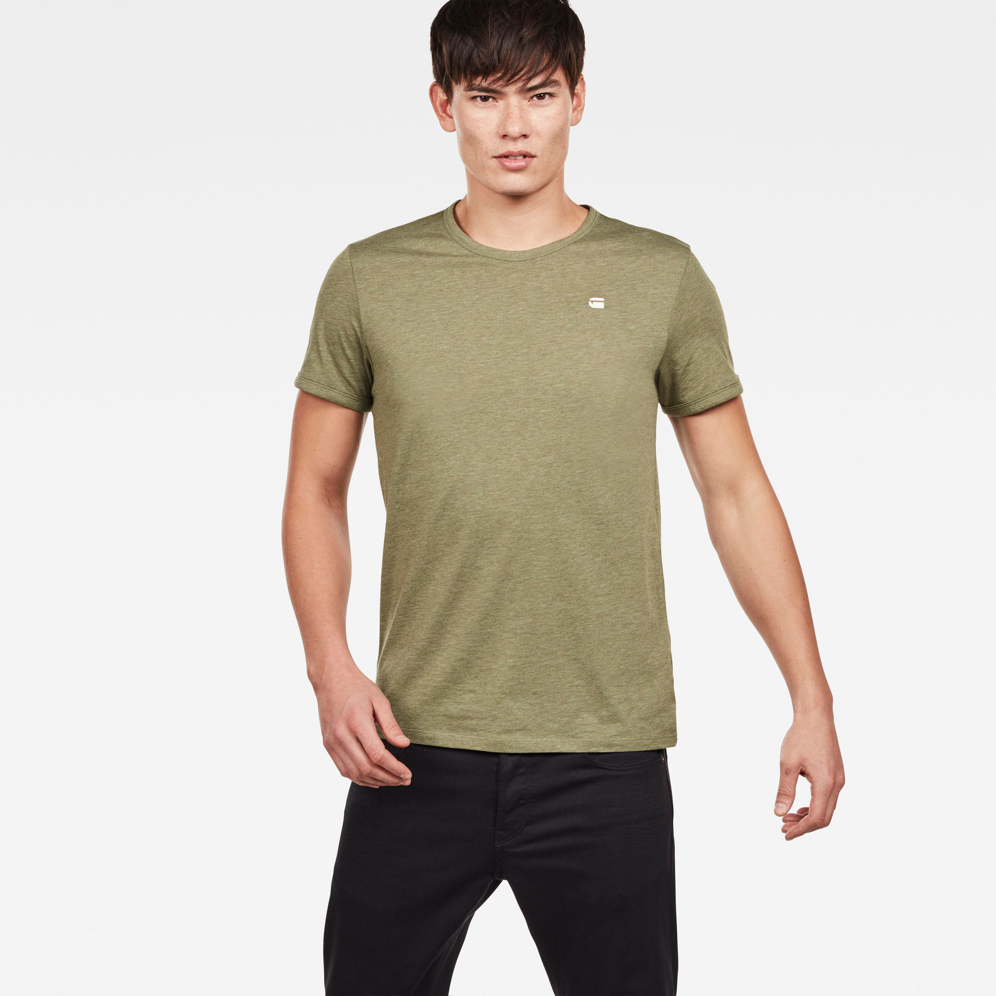 G-Star RAW Heren T-shirts Groen G-Star RAW Heren T-shirts Groen