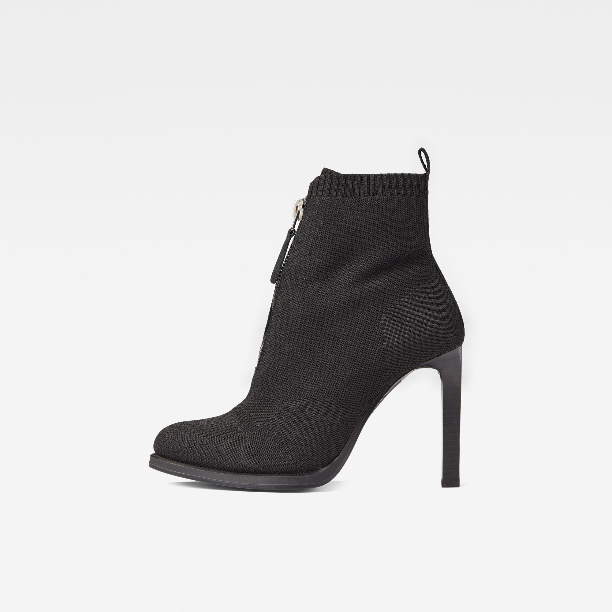 

Strett Heel Boots - Black - Women