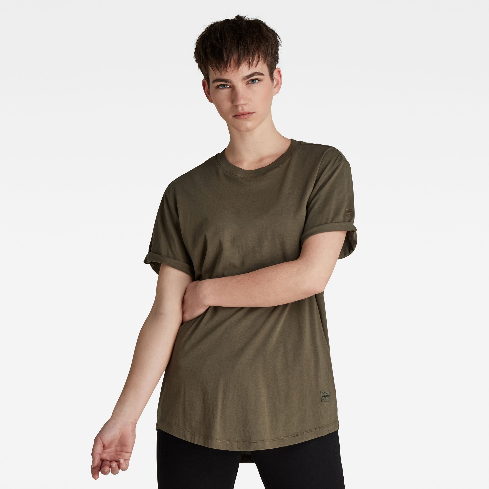 G-Star RAW Dames Lash Fem Loose Top Groen G-Star RAW Dames Lash Fem Loose Top Groen