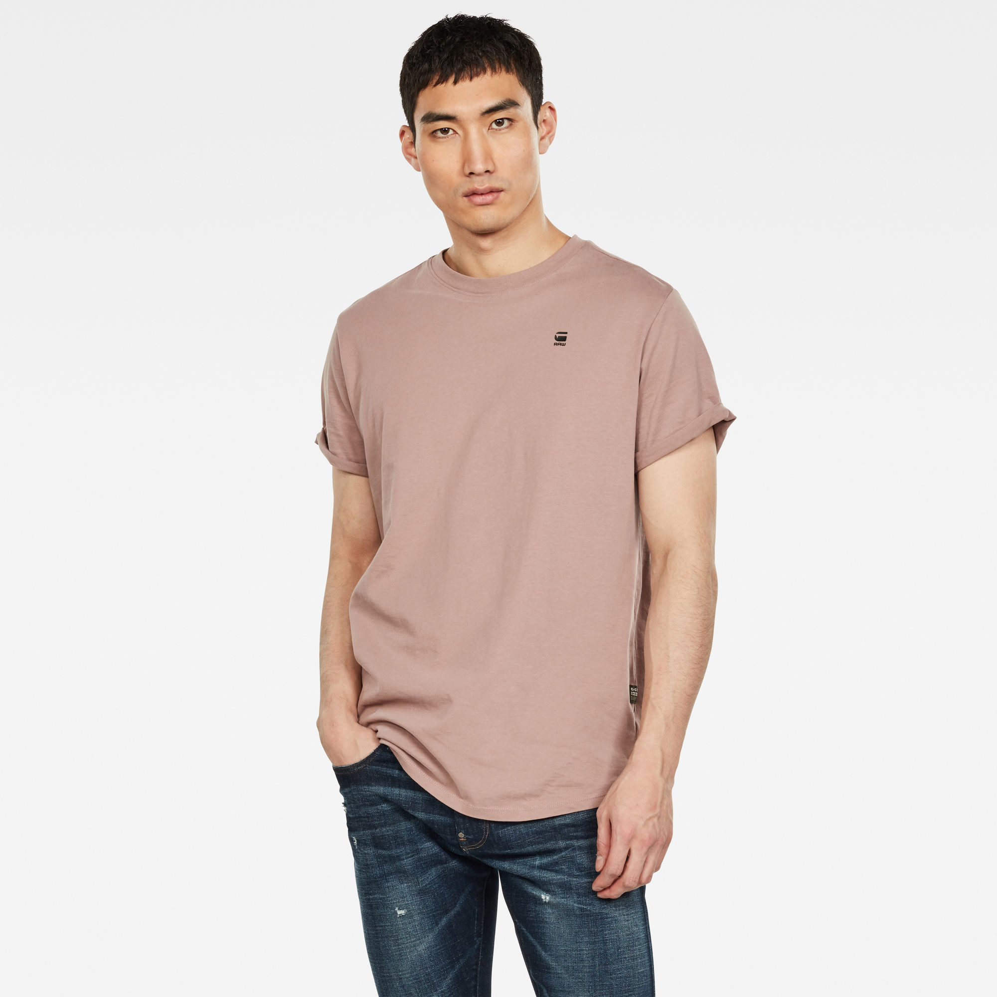 G-Star RAW Heren Lash T-Shirt Bruin G-Star RAW Heren Lash T-Shirt Bruin