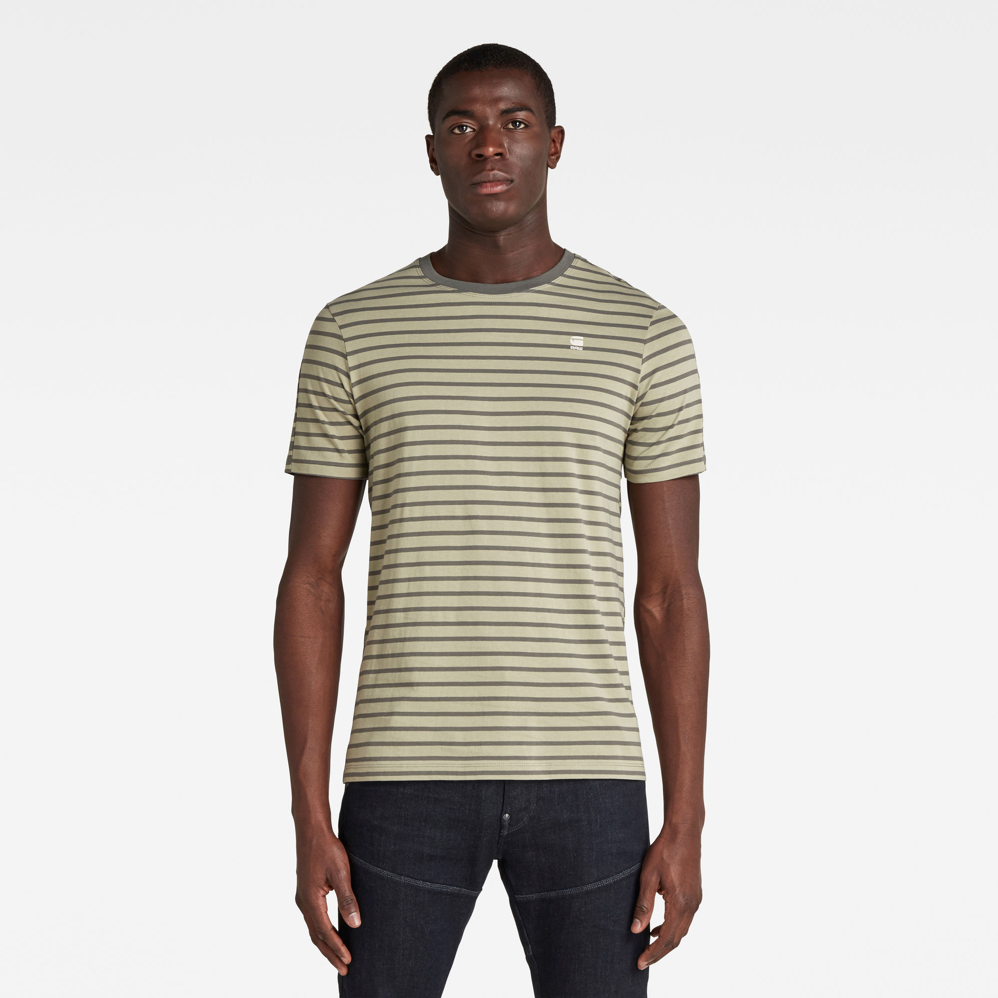 G-Star RAW Heren Korpaz Stripe GR Slim Top Meerkleurig G-Star RAW Heren Korpaz Stripe GR Slim Top Meerkleurig