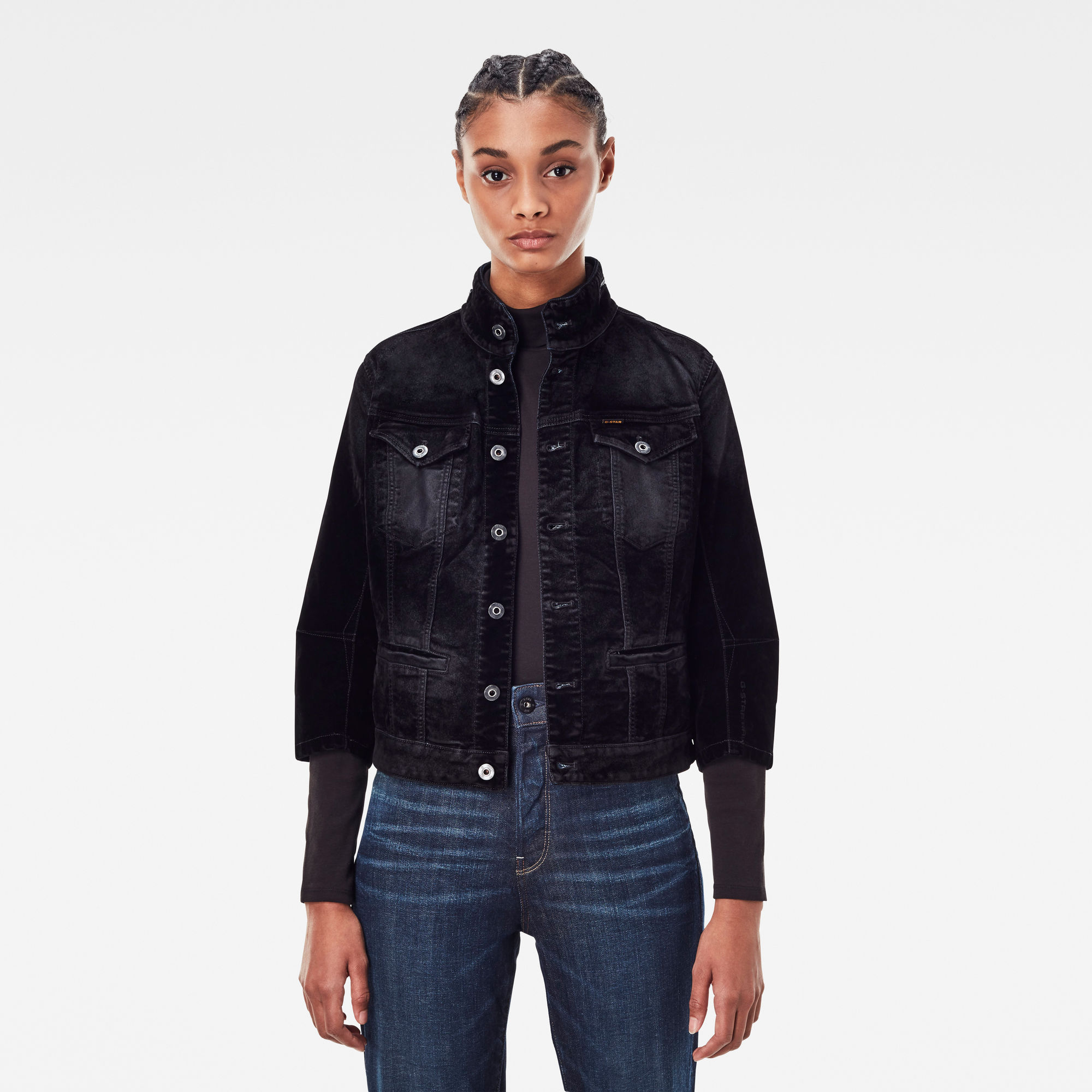 G-Star RAW Dames Utility Slim Jack Zwart G-Star RAW Dames Utility Slim Jack Zwart